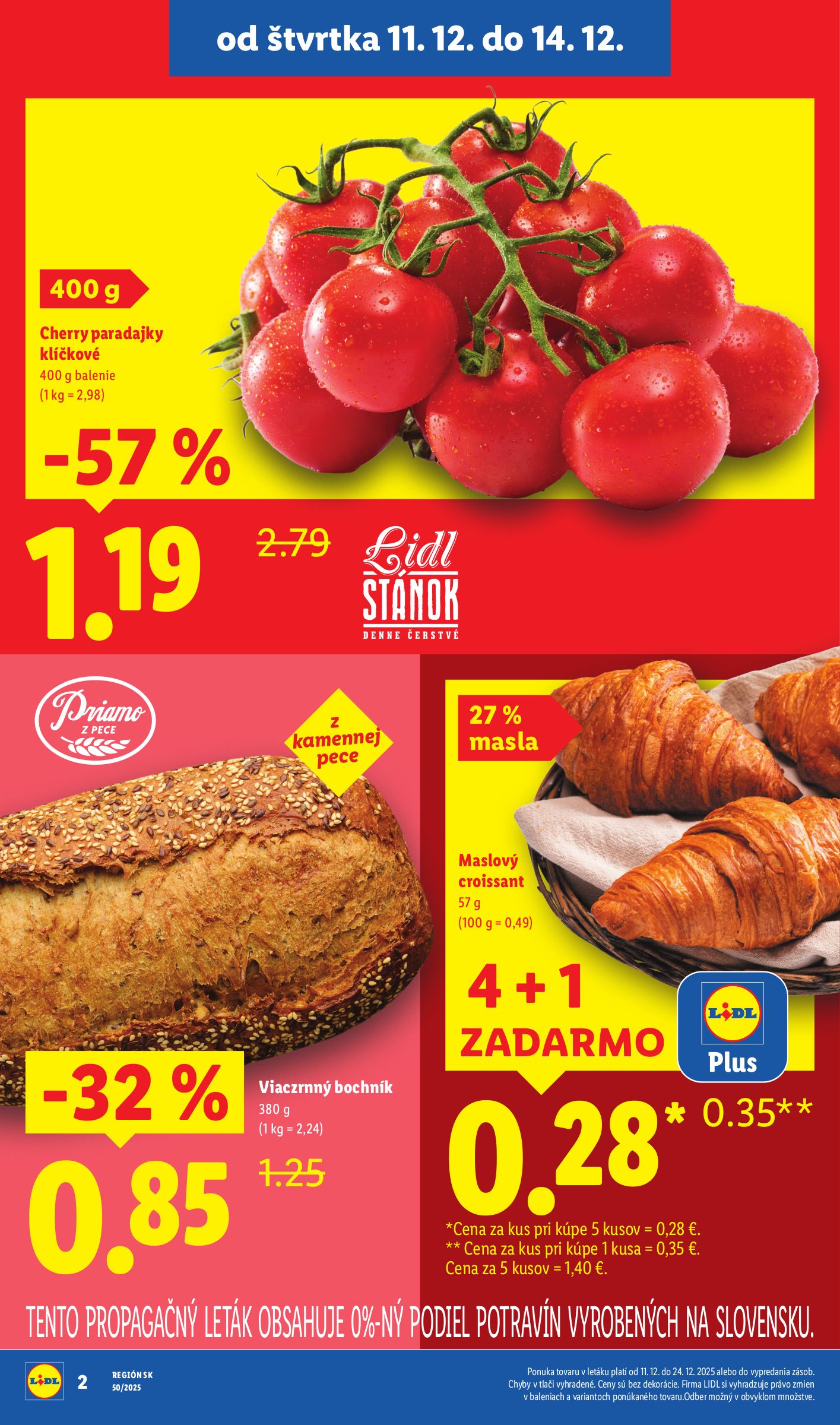 lidl - Leták Lidl - Extra akcie - Myjava platný od 11.12. do 14.12. - page: 2