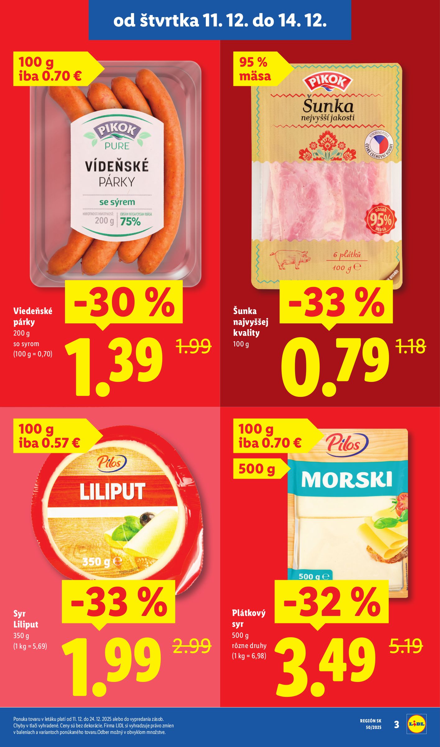 lidl - Leták Lidl - Extra akcie - Myjava platný od 11.12. do 14.12. - page: 3