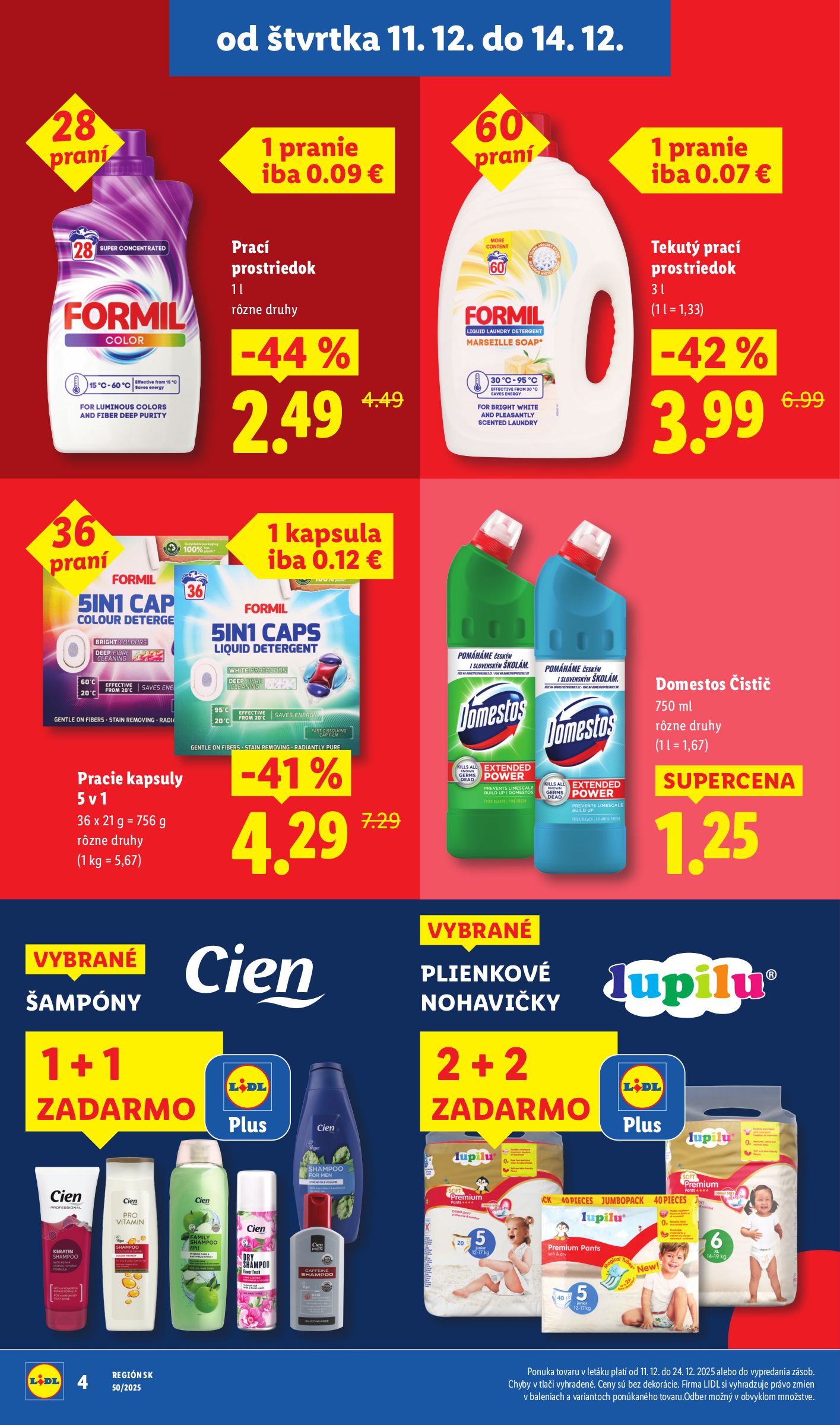 lidl - Leták Lidl - Extra akcie - Myjava platný od 11.12. do 14.12. - page: 4