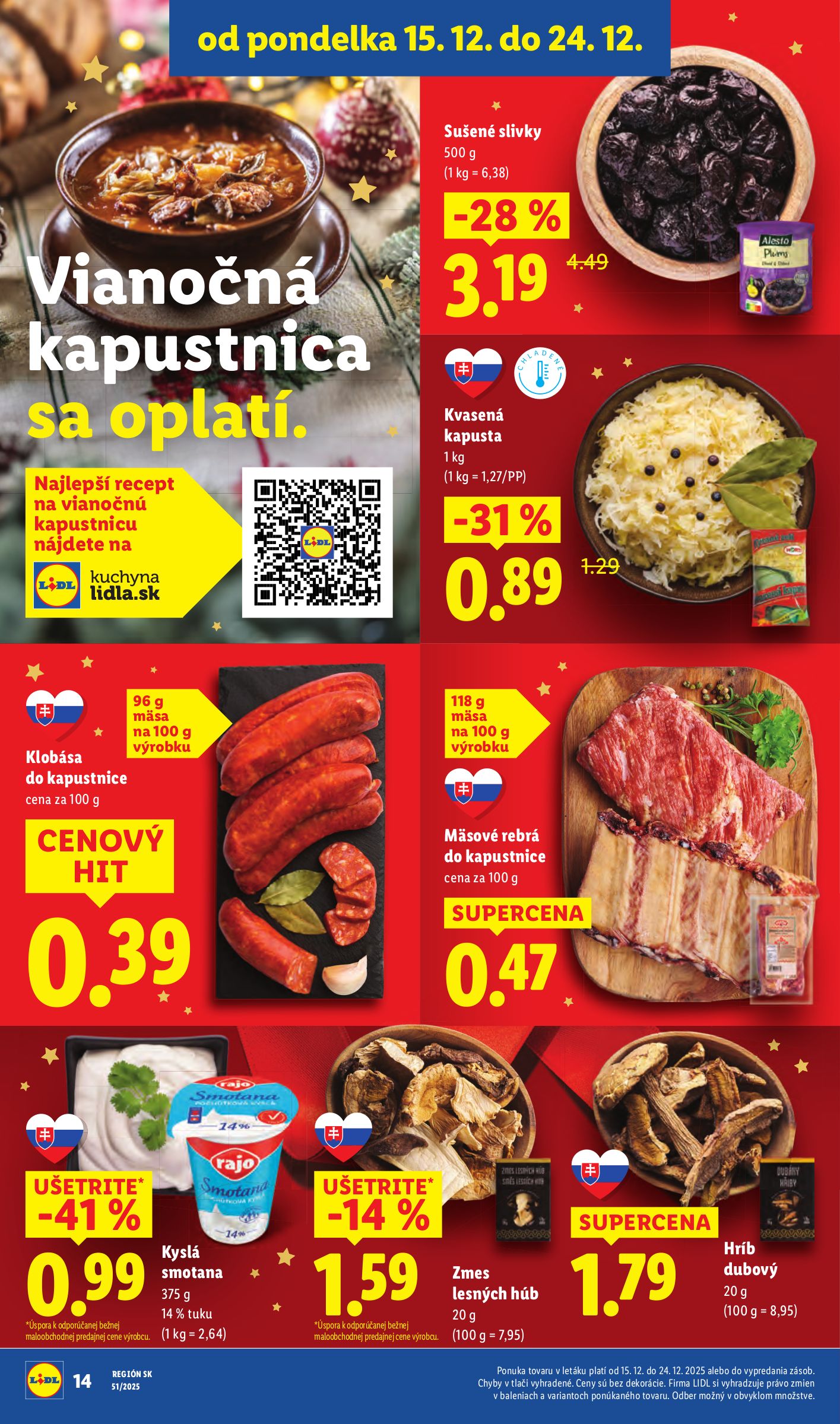lidl - Leták Lidl platný od 15.12. do 24.12. - page: 16