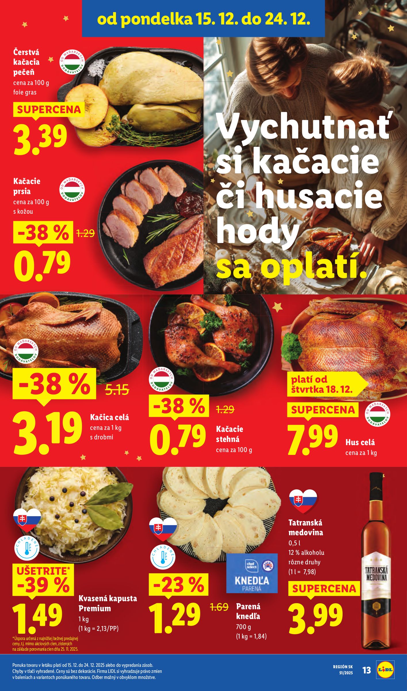 lidl - Leták Lidl platný od 15.12. do 24.12. - page: 15