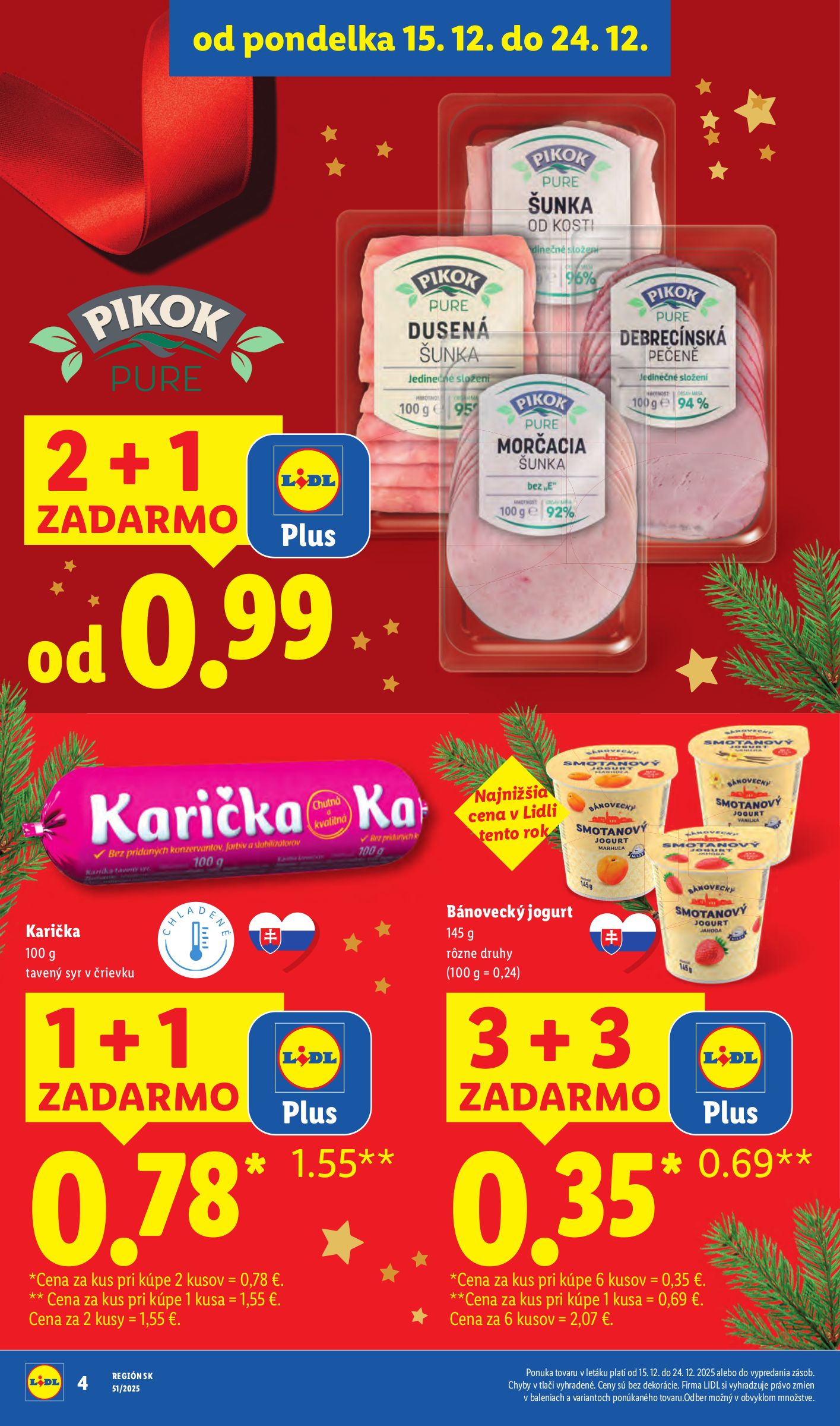 lidl - Leták Lidl platný od 15.12. do 24.12. - page: 4