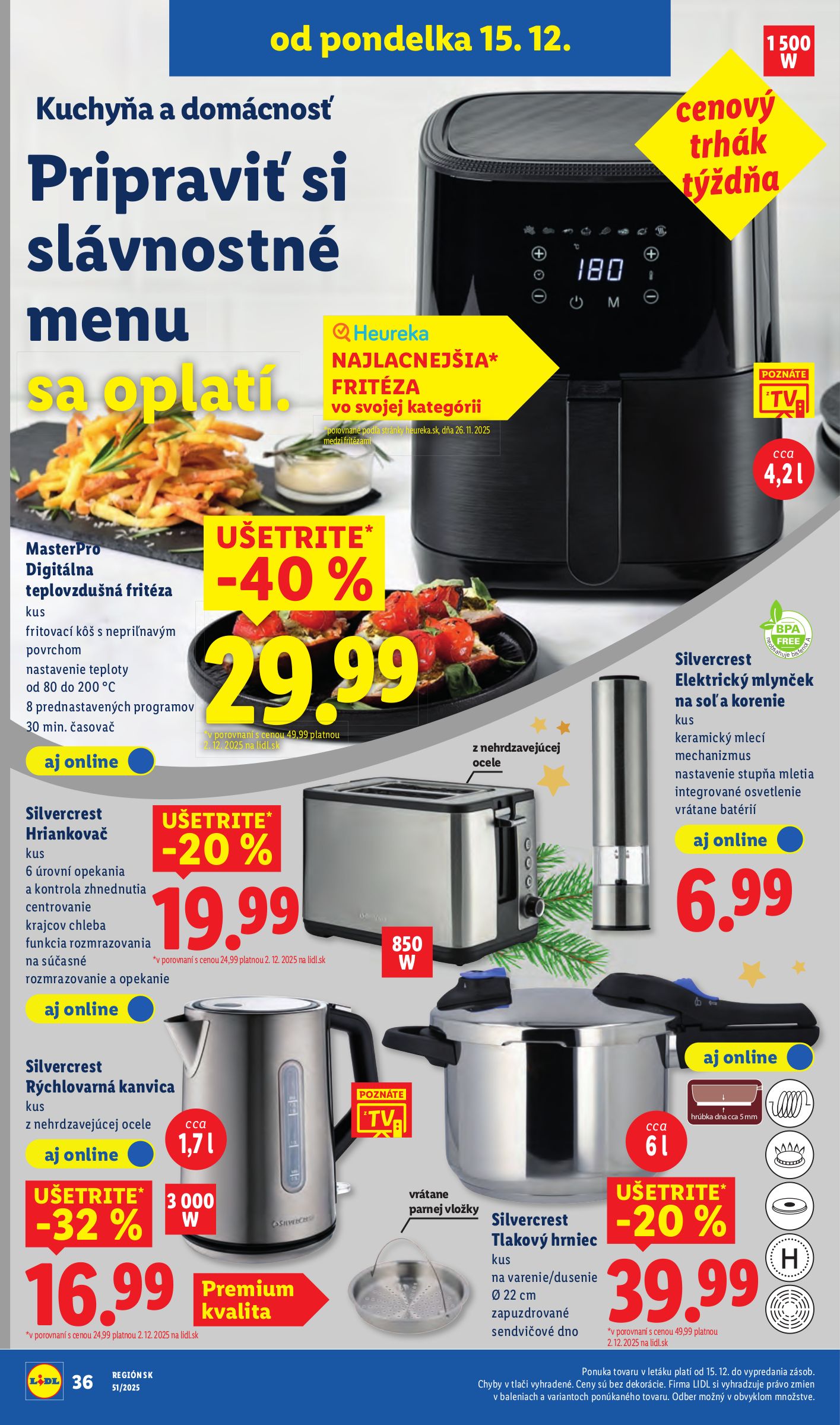 lidl - Leták Lidl platný od 15.12. do 24.12. - page: 54