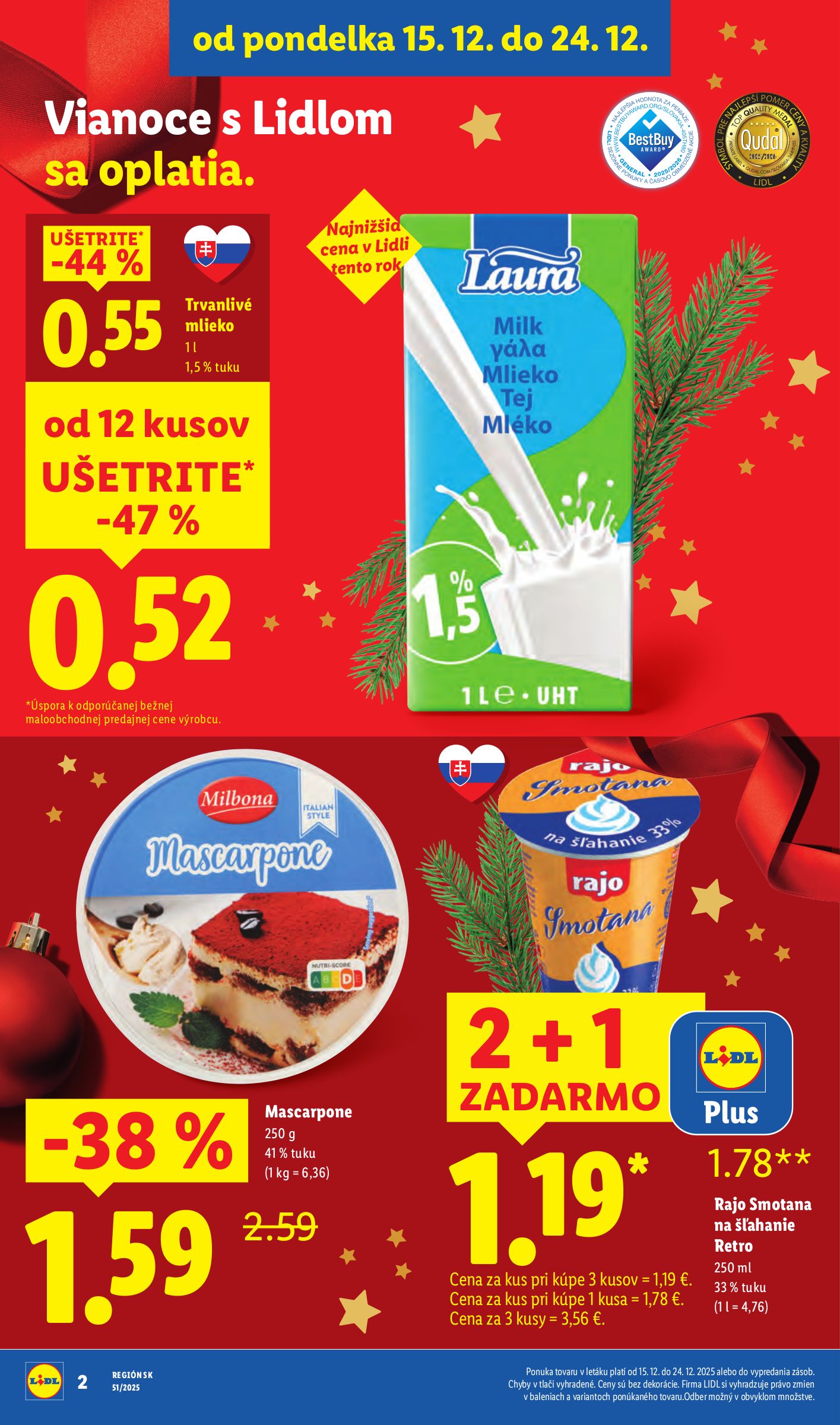 lidl - Leták Lidl platný od 15.12. do 24.12. - page: 2