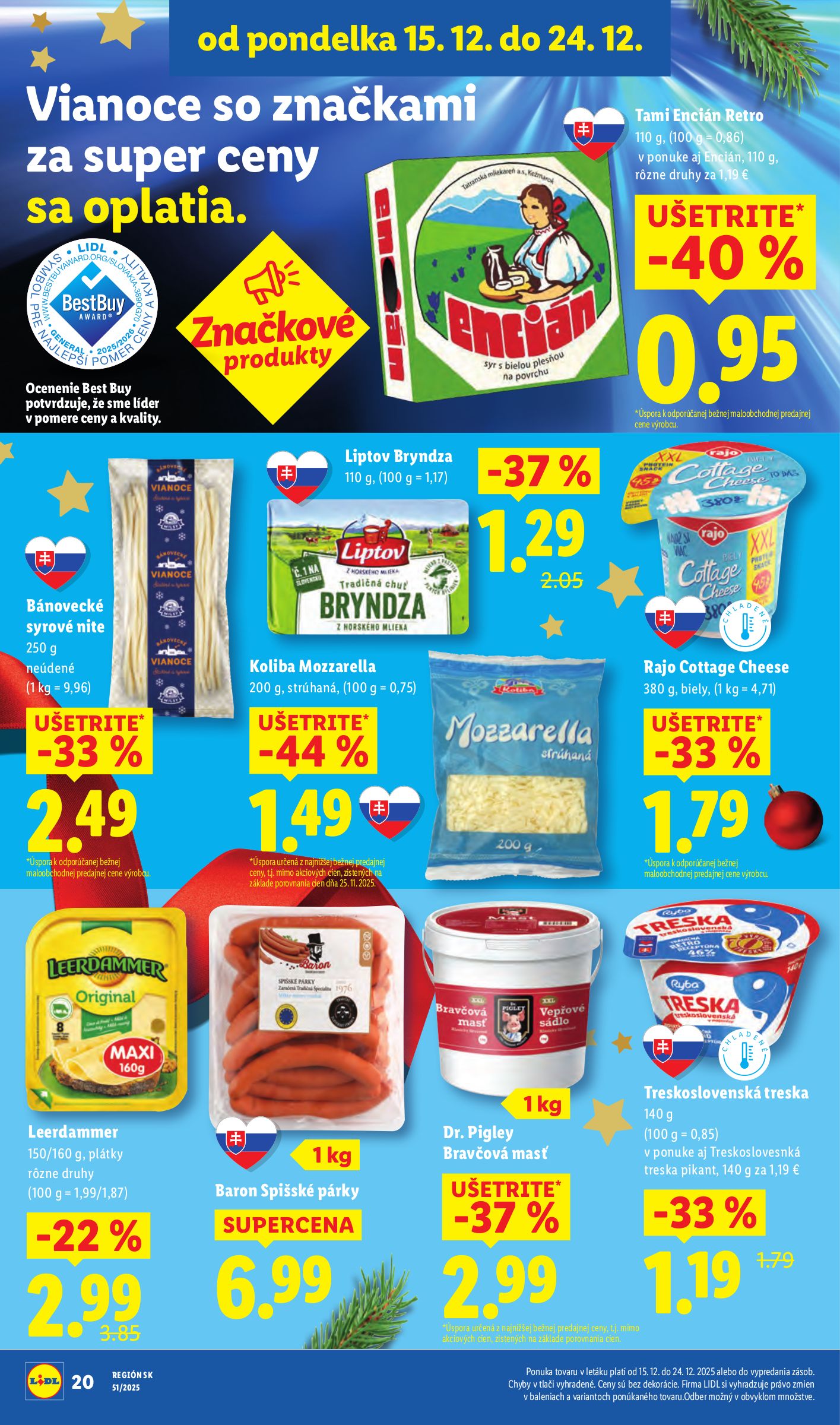 lidl - Leták Lidl platný od 15.12. do 24.12. - page: 26