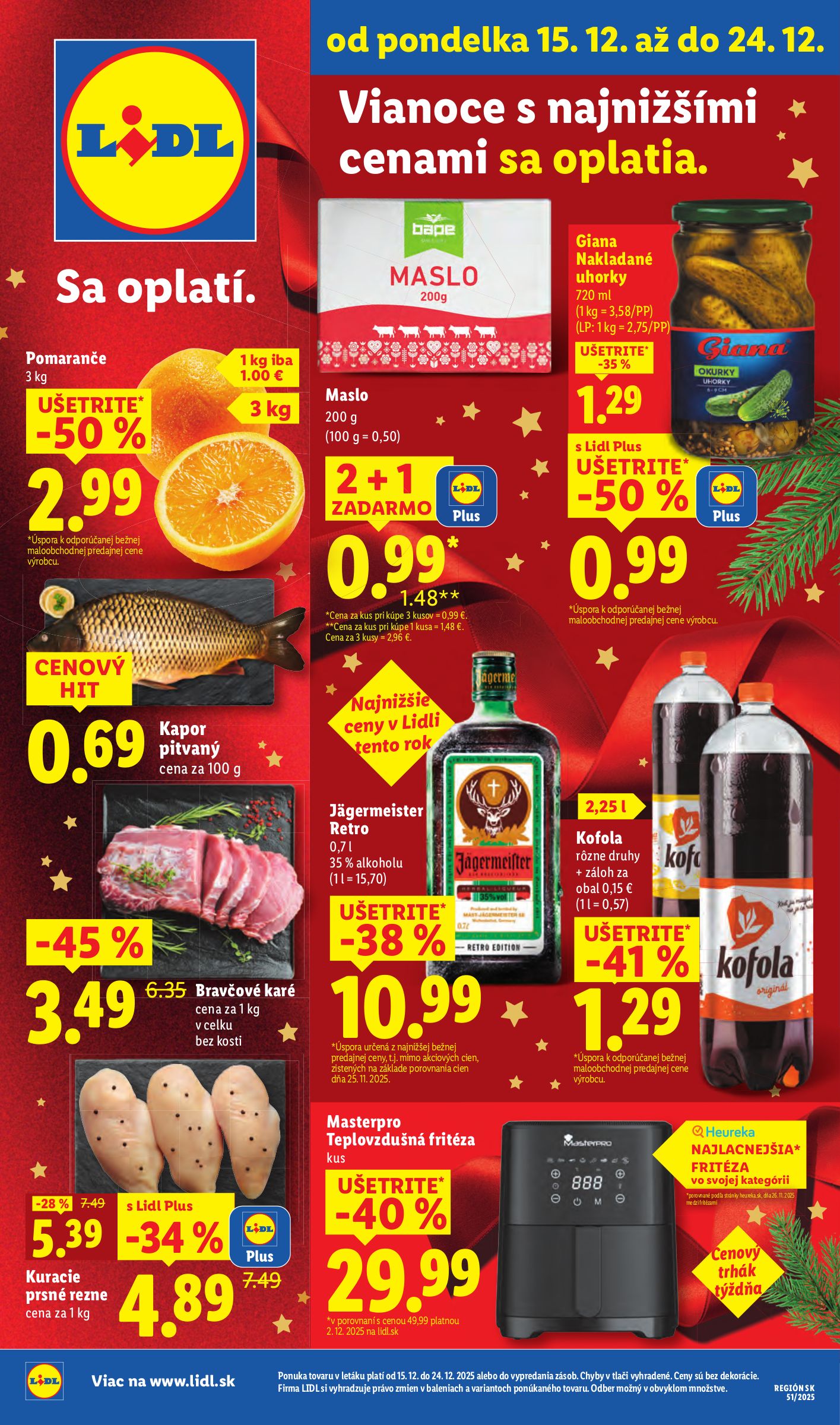 lidl - Leták Lidl platný od 15.12. do 24.12.