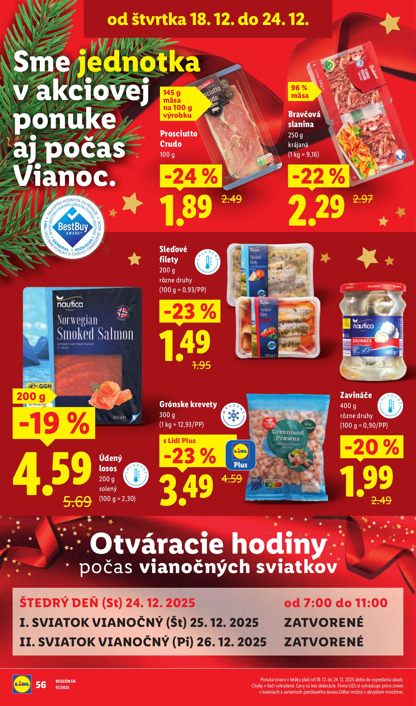 lidl - Leták Lidl platný od 18.12. do 24.12. - page: 12