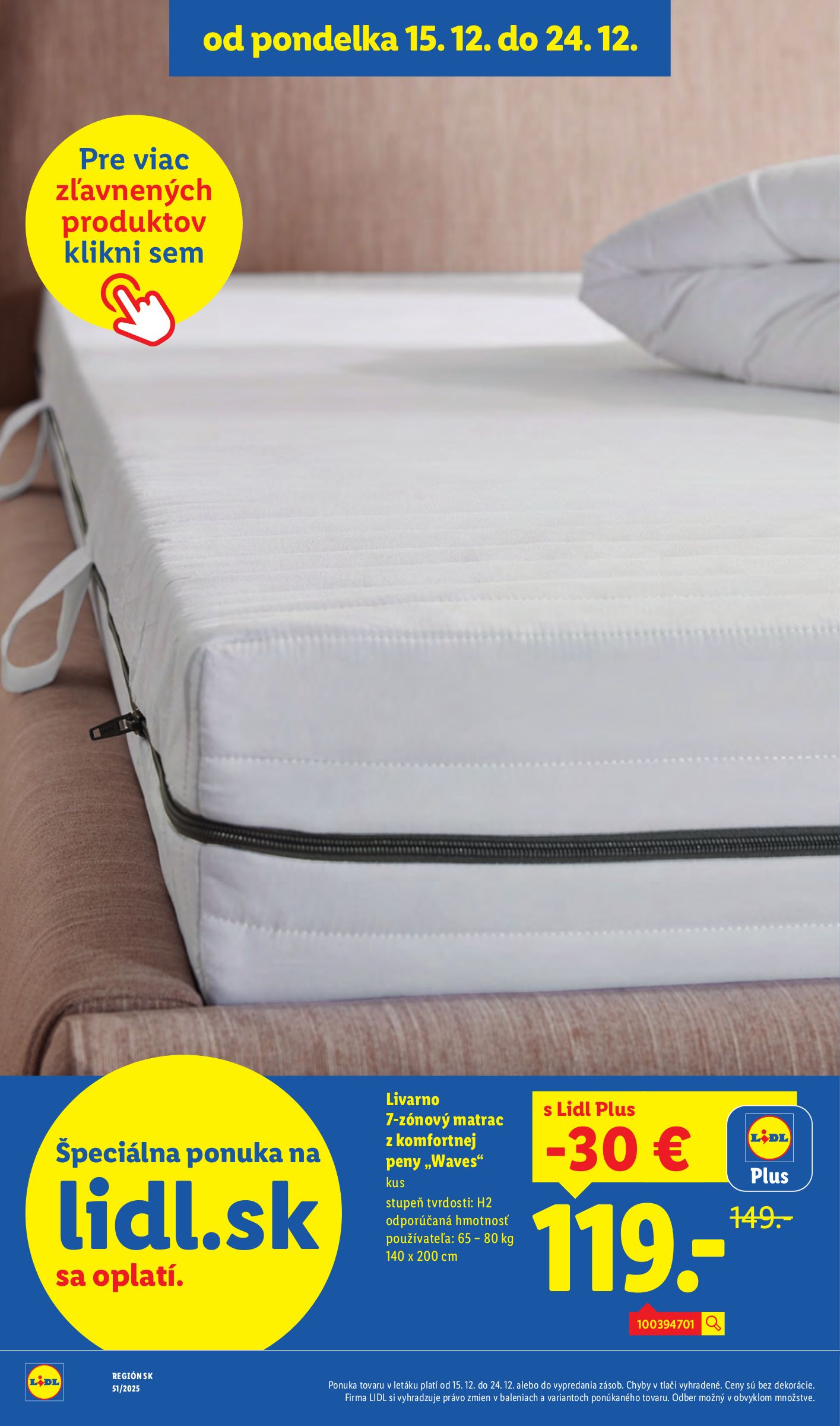 lidl - Leták Lidl platný od 18.12. do 24.12. - page: 100