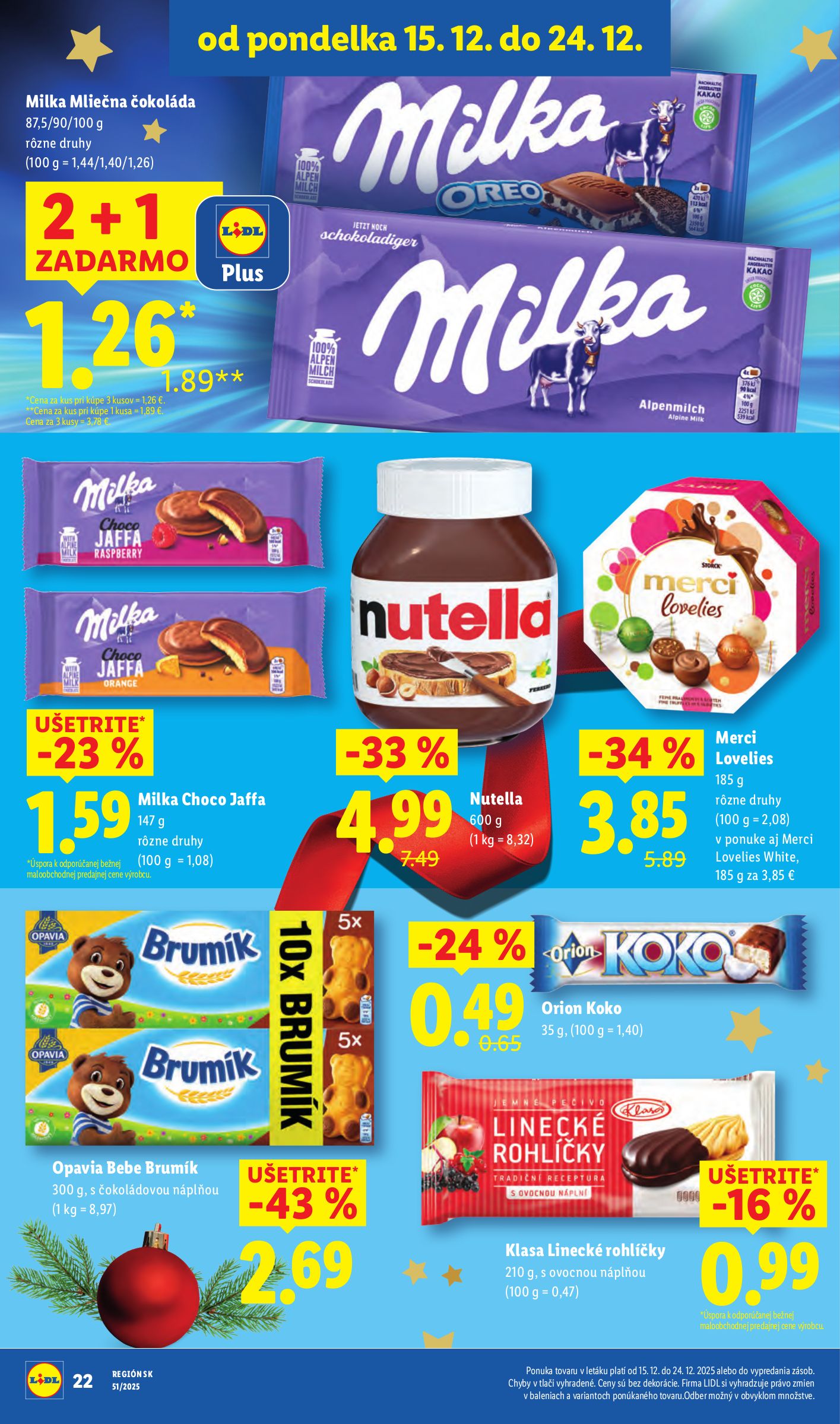 lidl - Leták Lidl platný od 18.12. do 24.12. - page: 62
