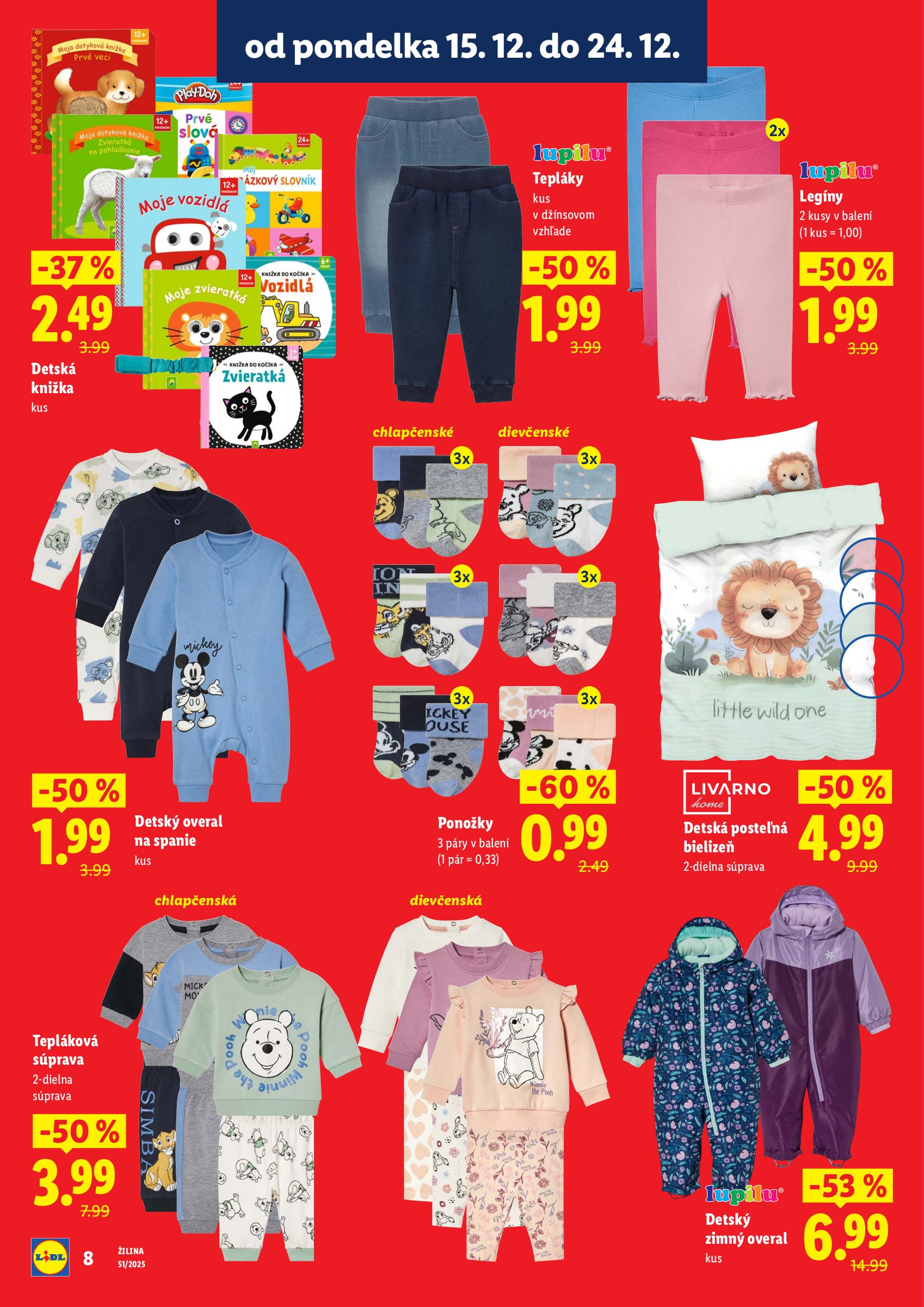 lidl - Leták Lidl - Nová predajňa v Žiline platný od 15.12. do 24.12. - page: 8