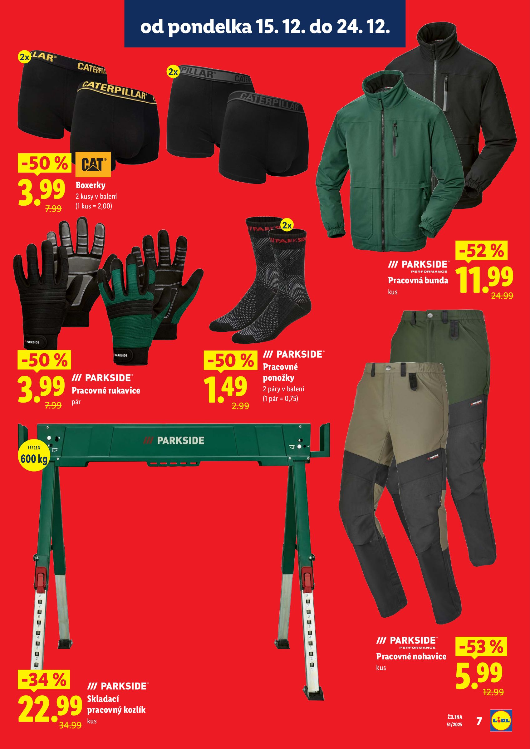 lidl - Leták Lidl - Nová predajňa v Žiline platný od 15.12. do 24.12. - page: 7