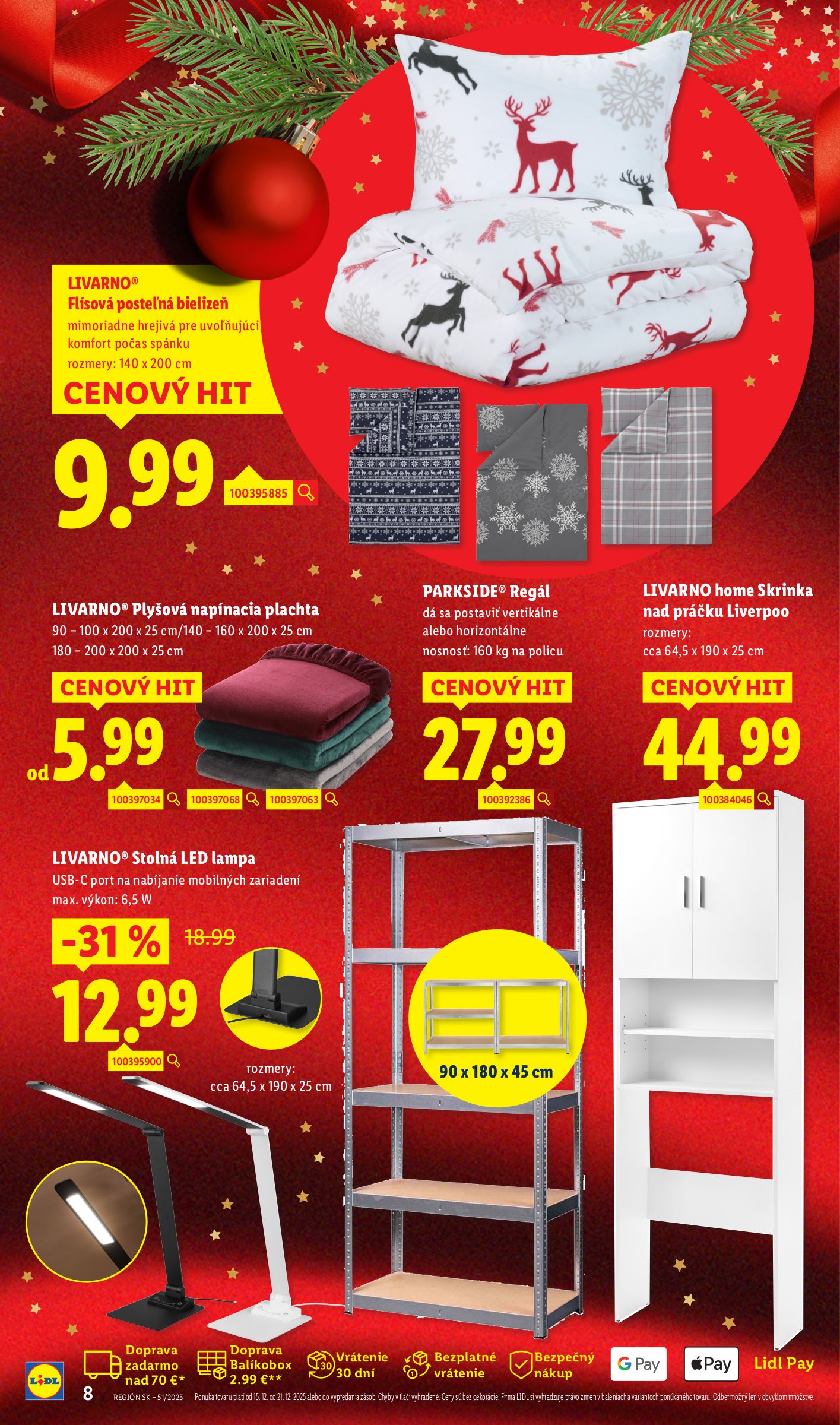 lidl - Leták Lidl.sk platný od 15.12. do 21.12. - page: 8