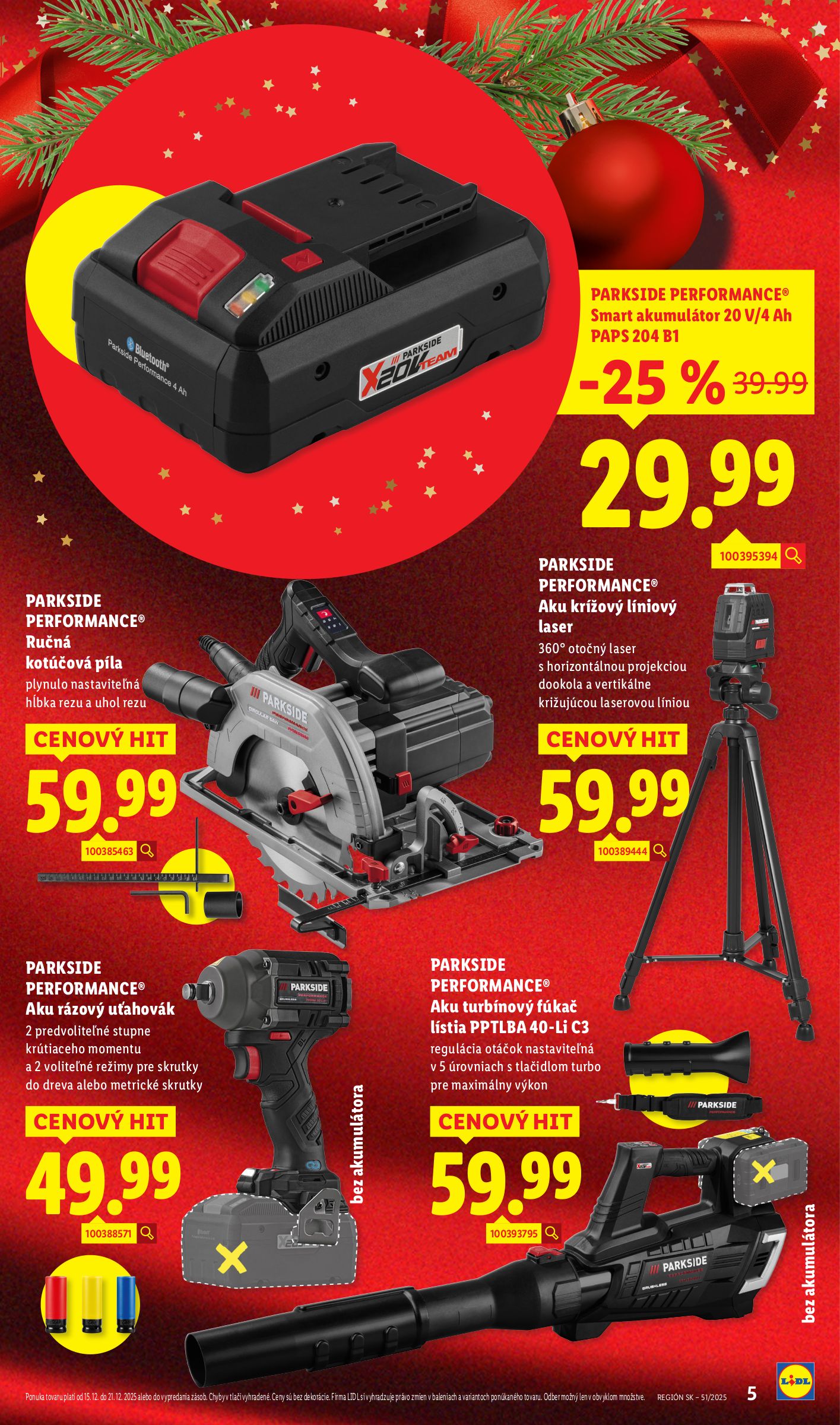 lidl - Leták Lidl.sk platný od 15.12. do 21.12. - page: 5