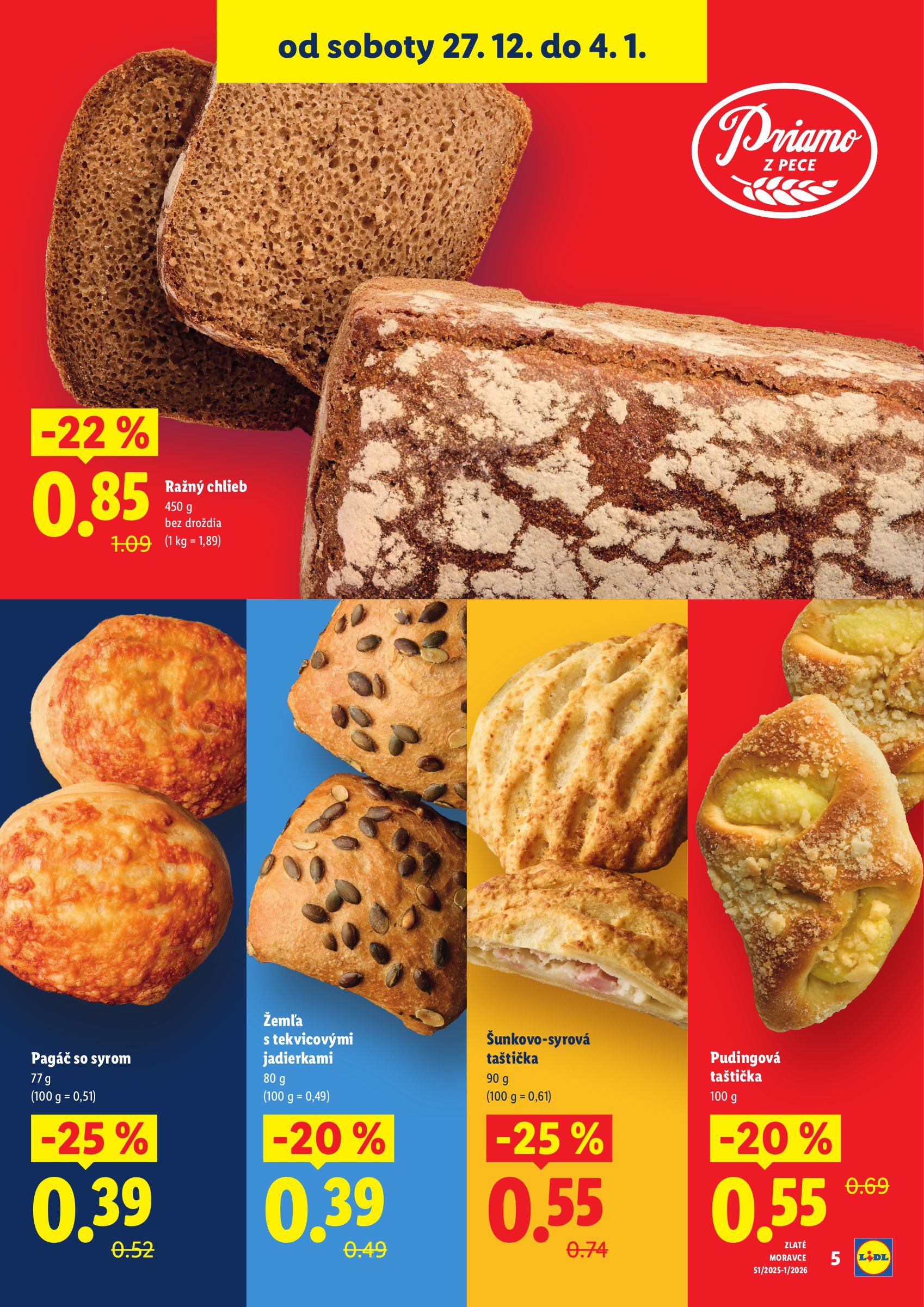 lidl - Leták Lidl - Nová predajňa v Zlatých Moravciach platný od 27.12. do 04.01. - page: 5