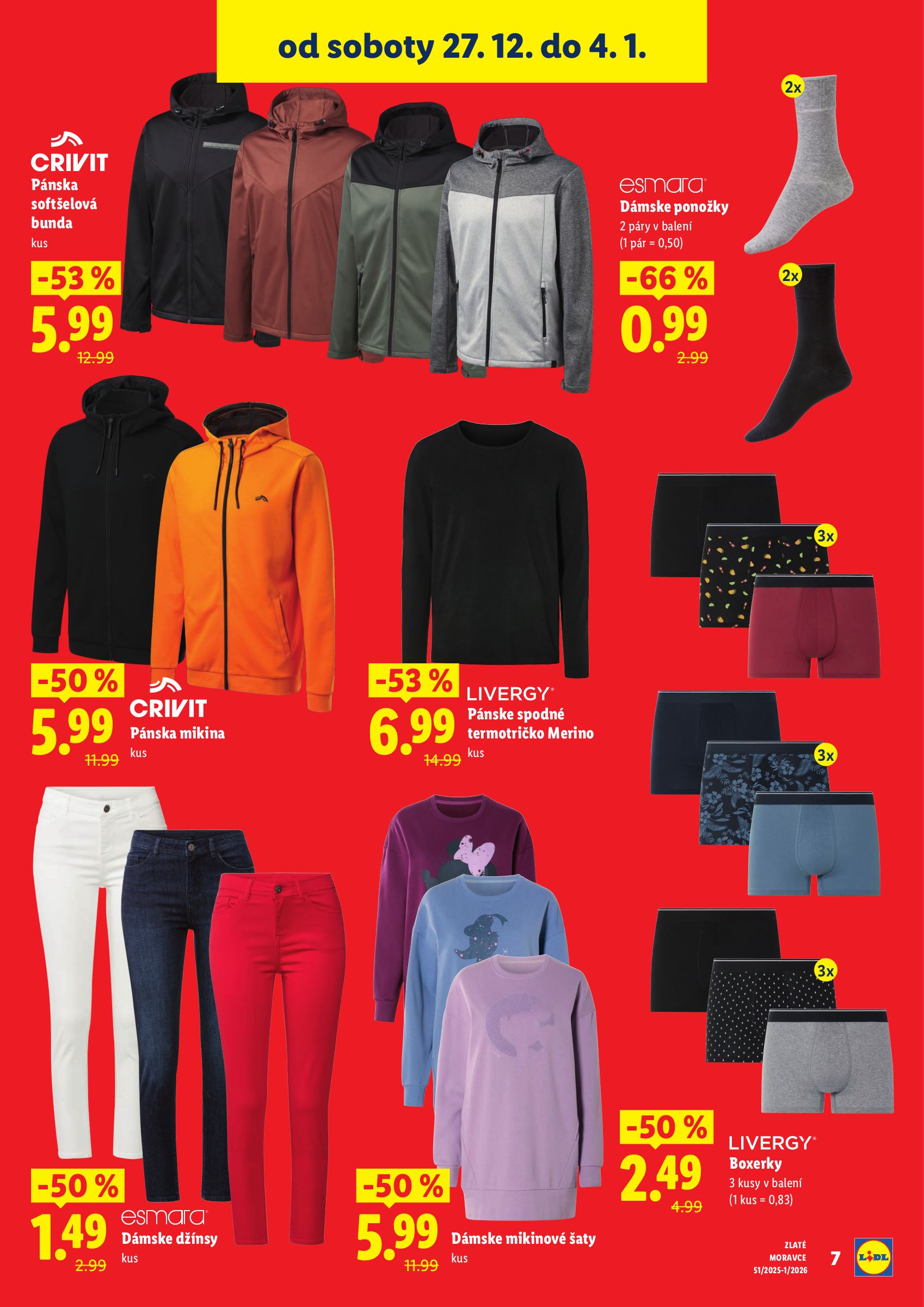 lidl - Leták Lidl - Nová predajňa v Zlatých Moravciach platný od 27.12. do 04.01. - page: 7