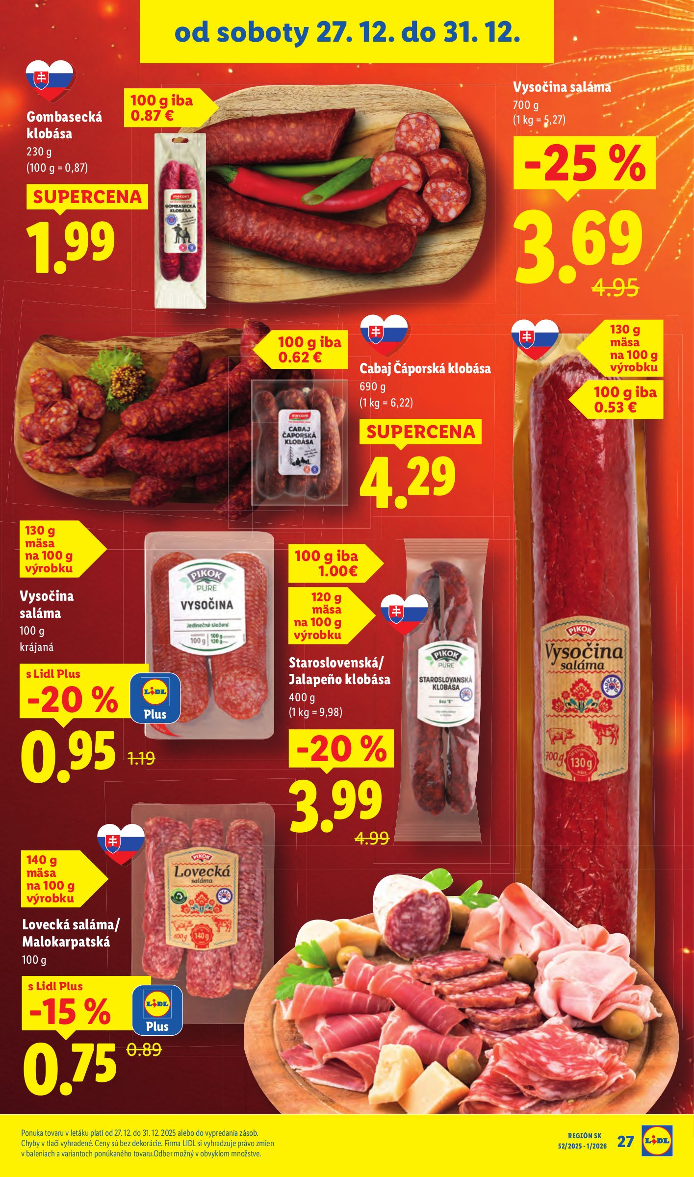 lidl - Leták Lidl platný od 27.12. do 31.12. - page: 31
