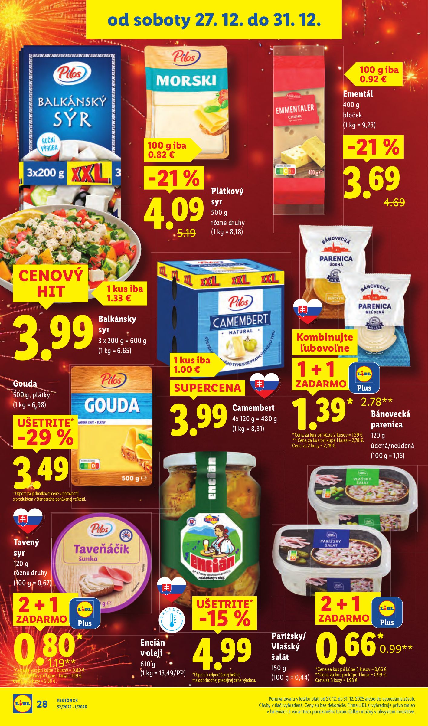 lidl - Leták Lidl platný od 27.12. do 31.12. - page: 32