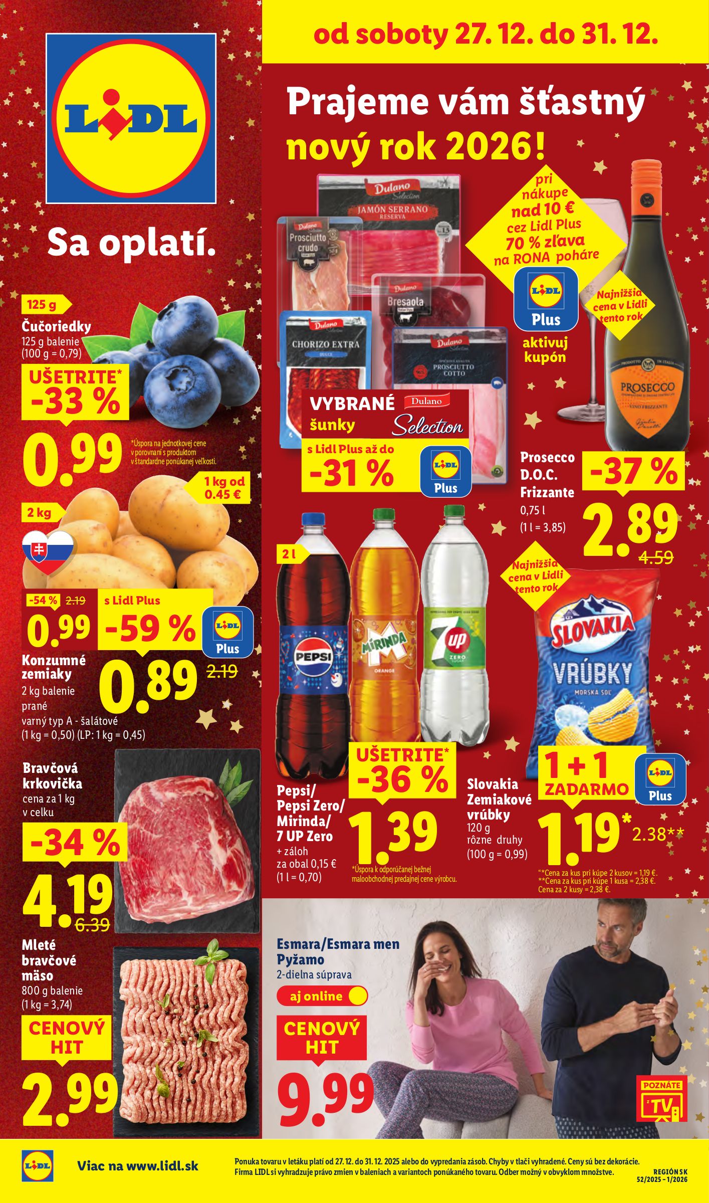 lidl - Leták Lidl platný od 27.12. do 31.12.