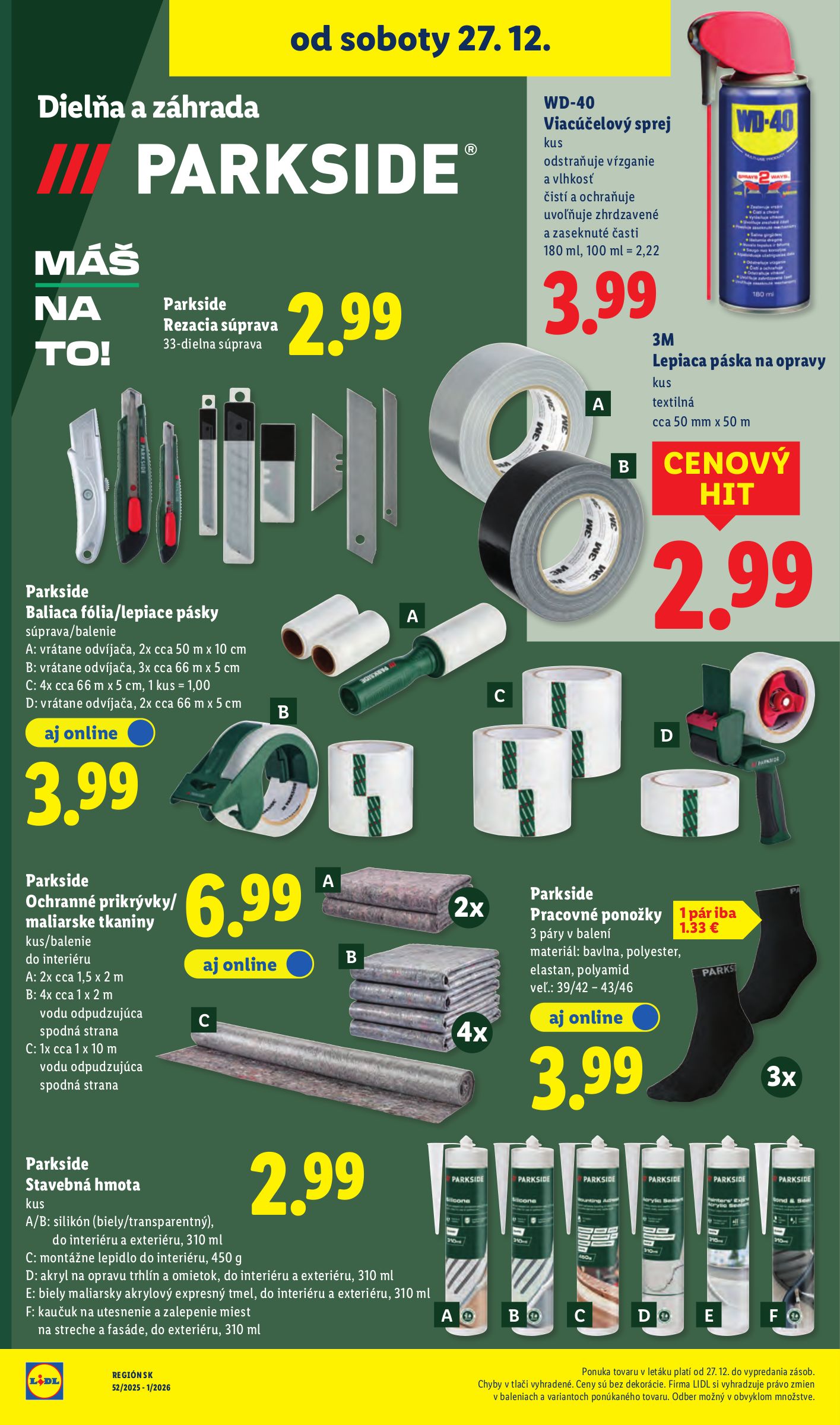 lidl - Leták Lidl platný od 27.12. do 31.12. - page: 60
