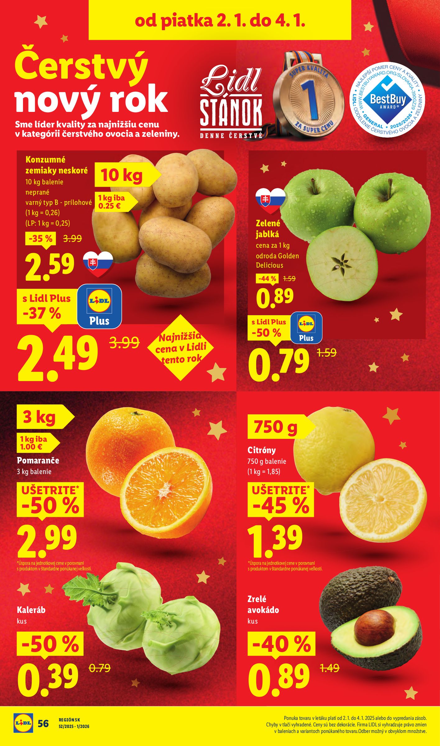 lidl - Leták Lidl platný od 02.01. do 04.01. - page: 4