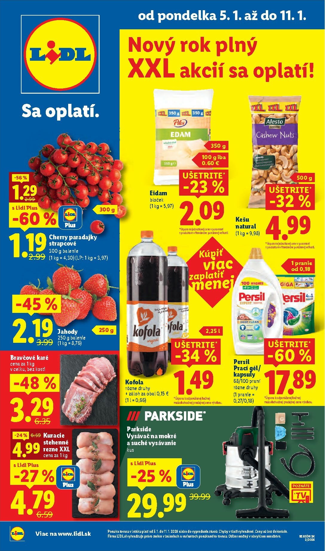 lidl - Leták Lidl platný od 05.01. do 11.01. - page: 1