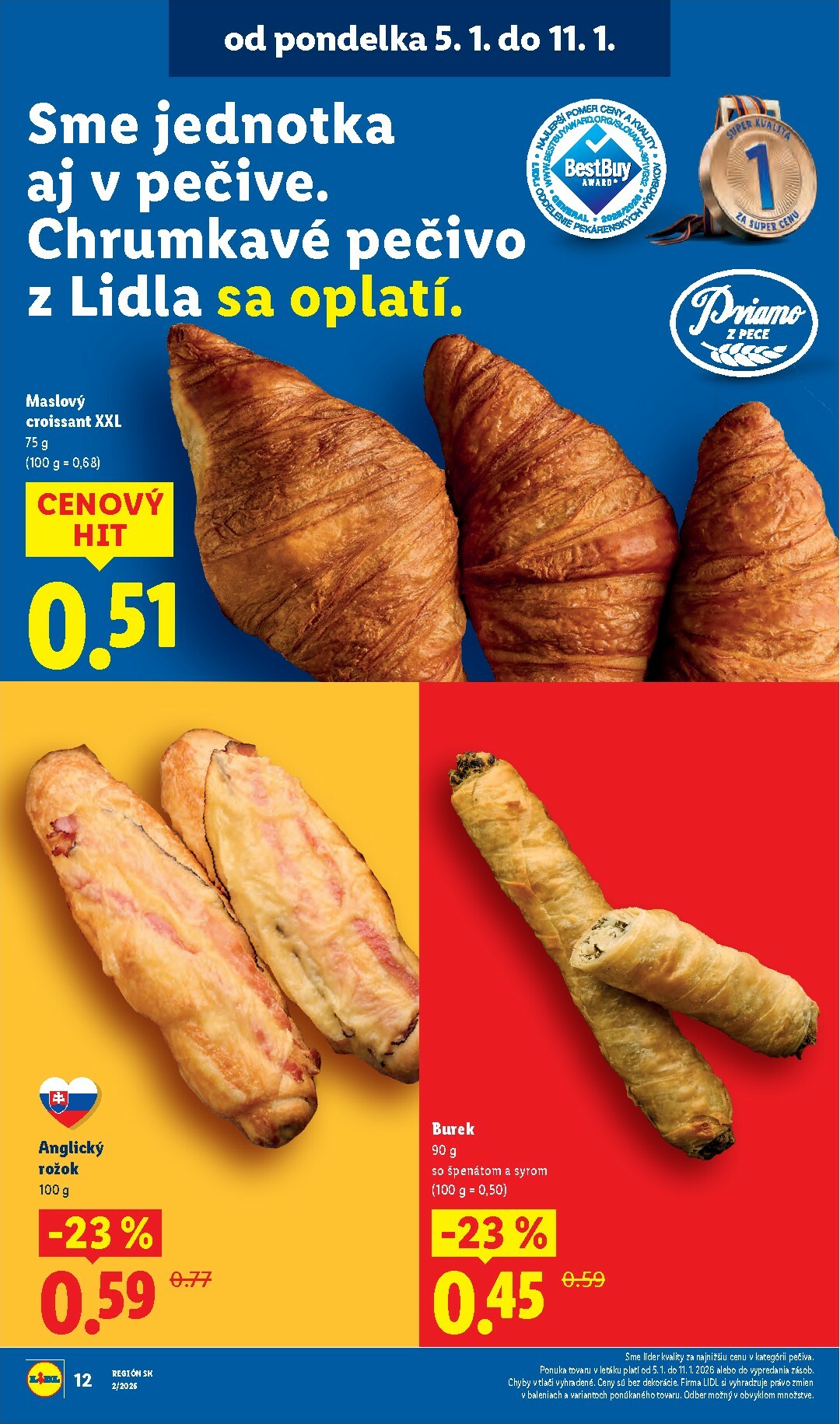lidl - Leták Lidl platný od 05.01. do 11.01. - page: 12