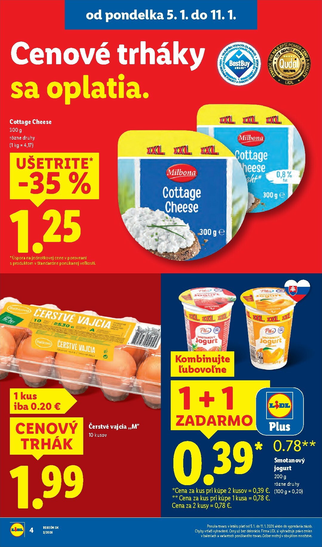 lidl - Leták Lidl platný od 05.01. do 11.01. - page: 4