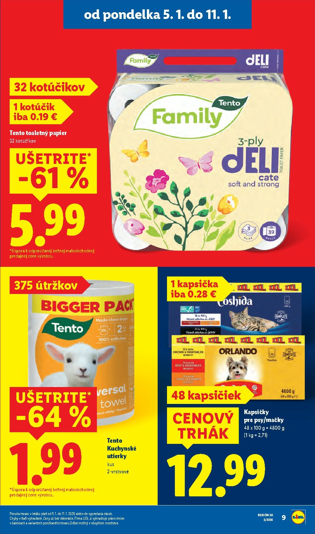 lidl - Leták Lidl platný od 05.01. do 11.01. - page: 9