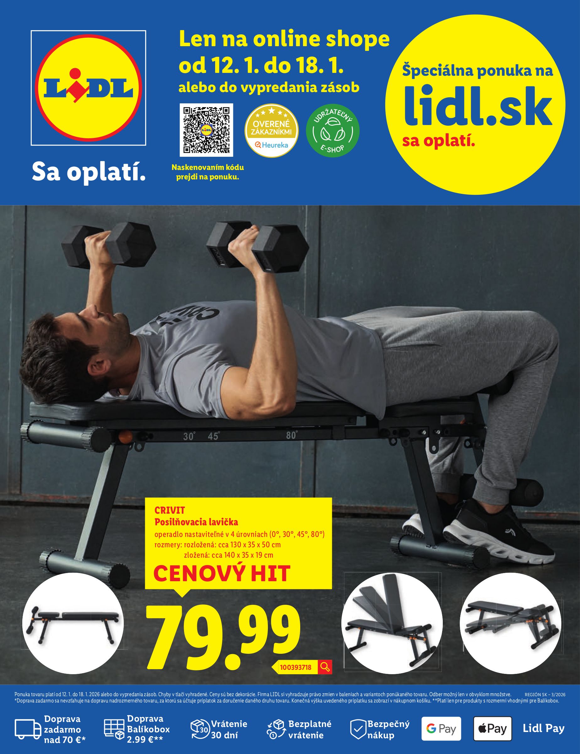 lidl - Leták Lidl.sk platný od 12.01. do 18.01.