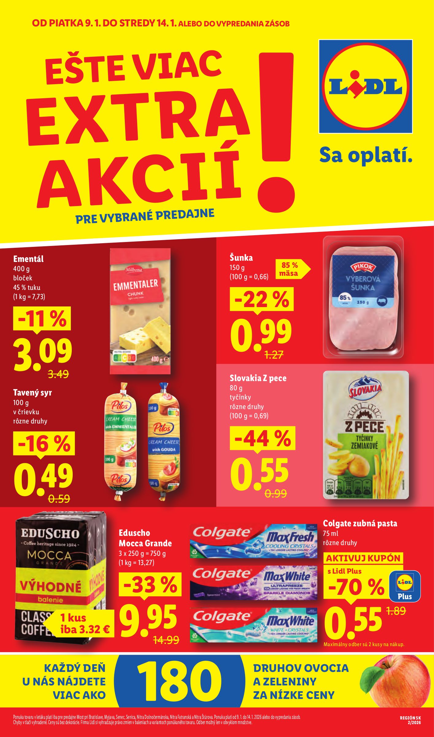 lidl - Leták Lidl - Špeciálne akcie - vybrané predajne platný od 12.01. do 18.01. - page: 2