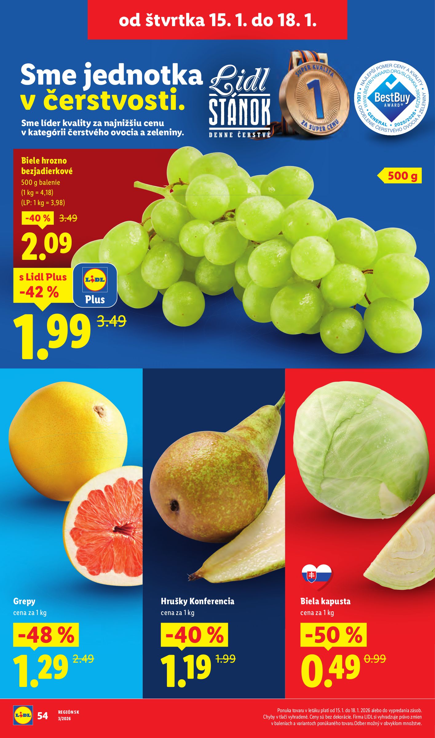 lidl - Leták Lidl platný od 15.01. do 18.01. - page: 6