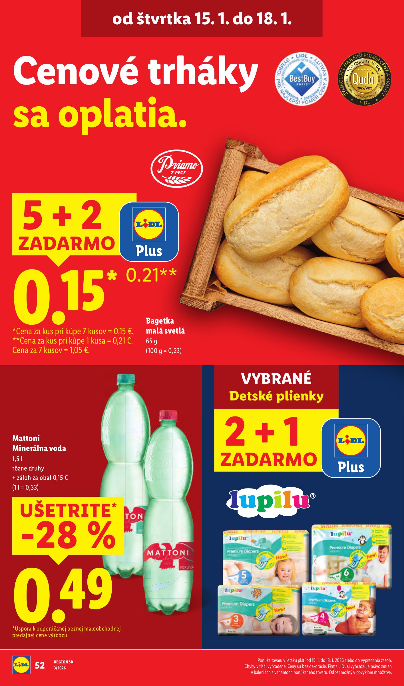 lidl - Leták Lidl platný od 15.01. do 18.01. - page: 4