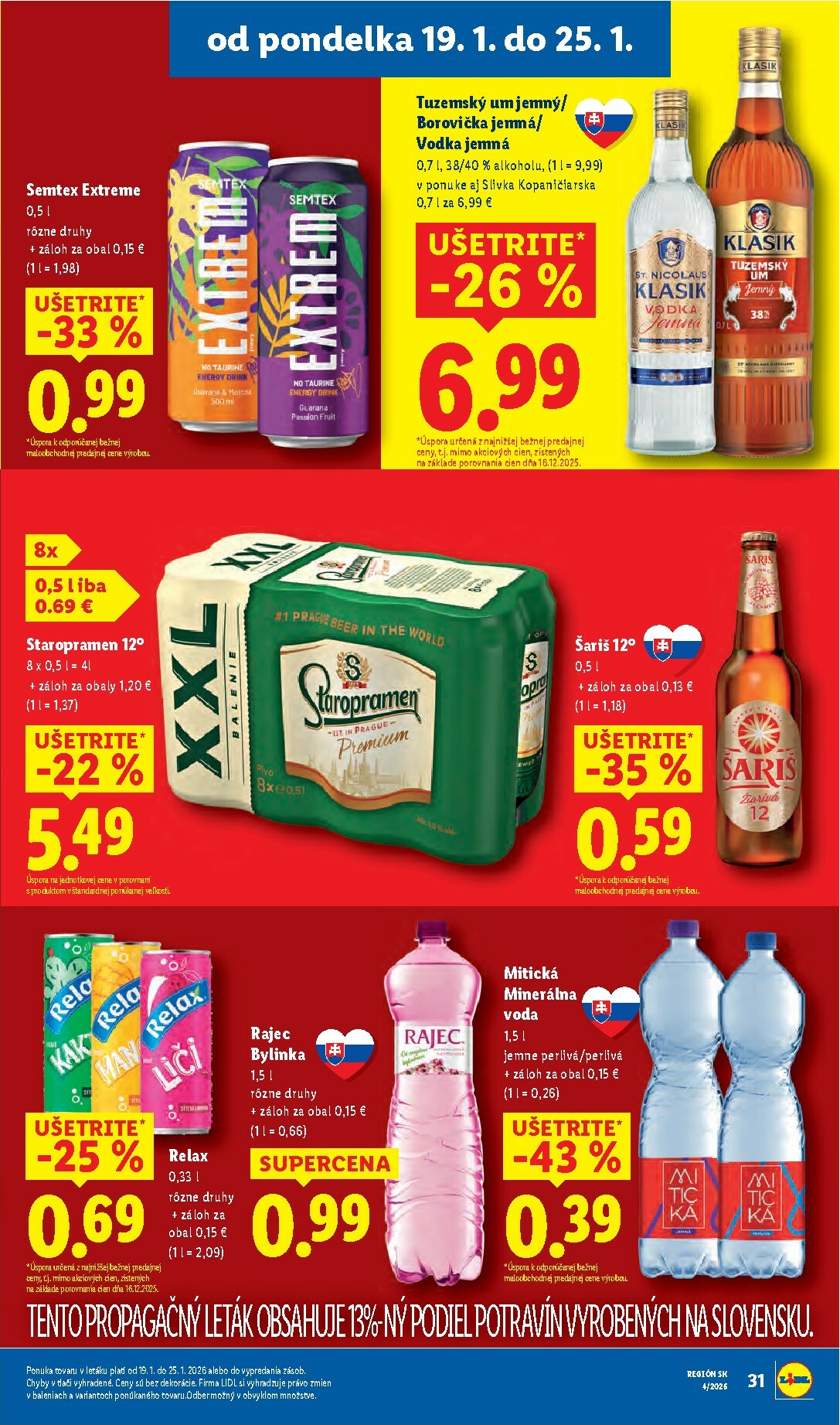 lidl - Leták Lidl platný od 19.01. do 25.01. - page: 35