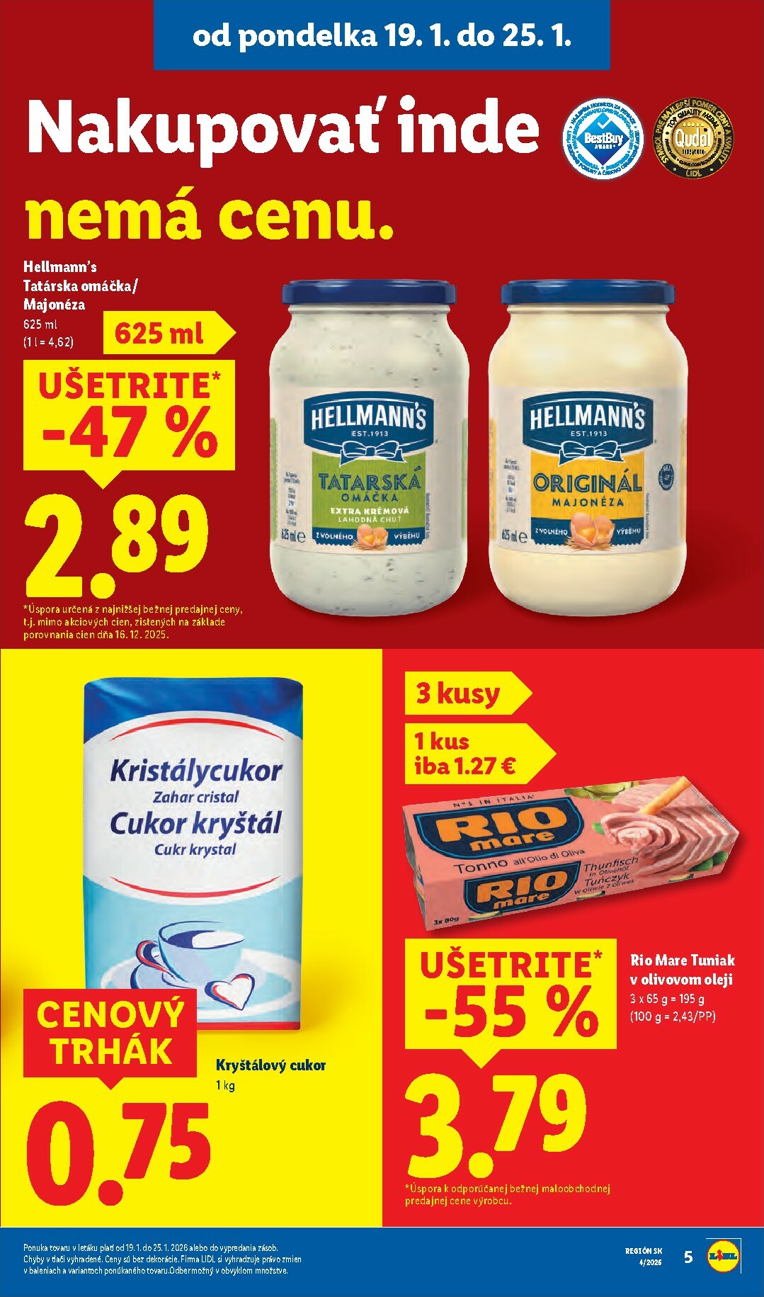 lidl - Leták Lidl platný od 19.01. do 25.01. - page: 5