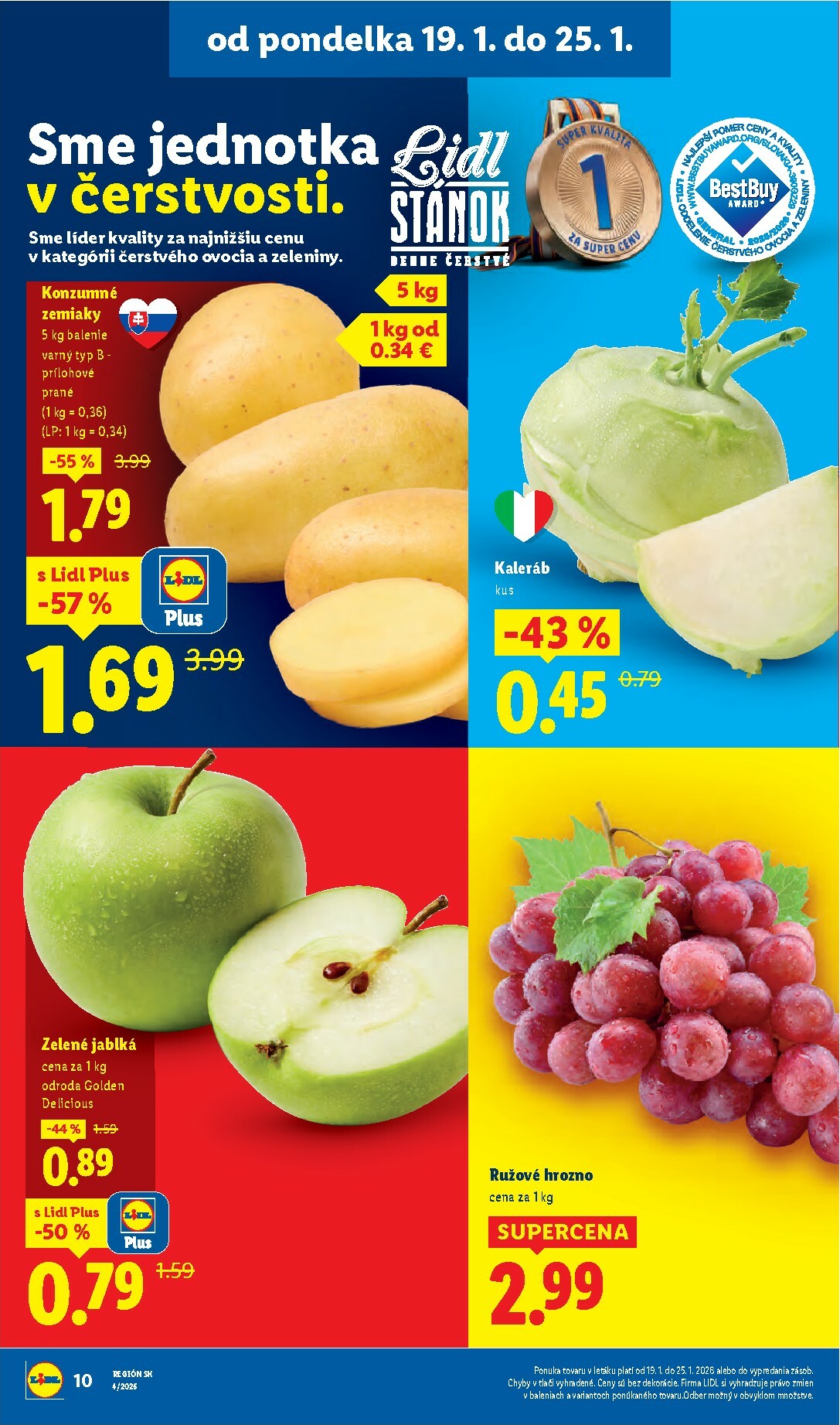 lidl - Leták Lidl platný od 19.01. do 25.01. - page: 10