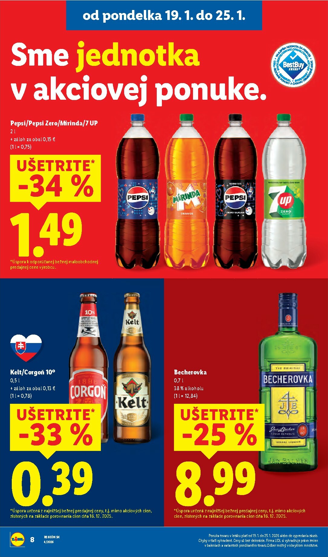lidl - Leták Lidl platný od 19.01. do 25.01. - page: 8