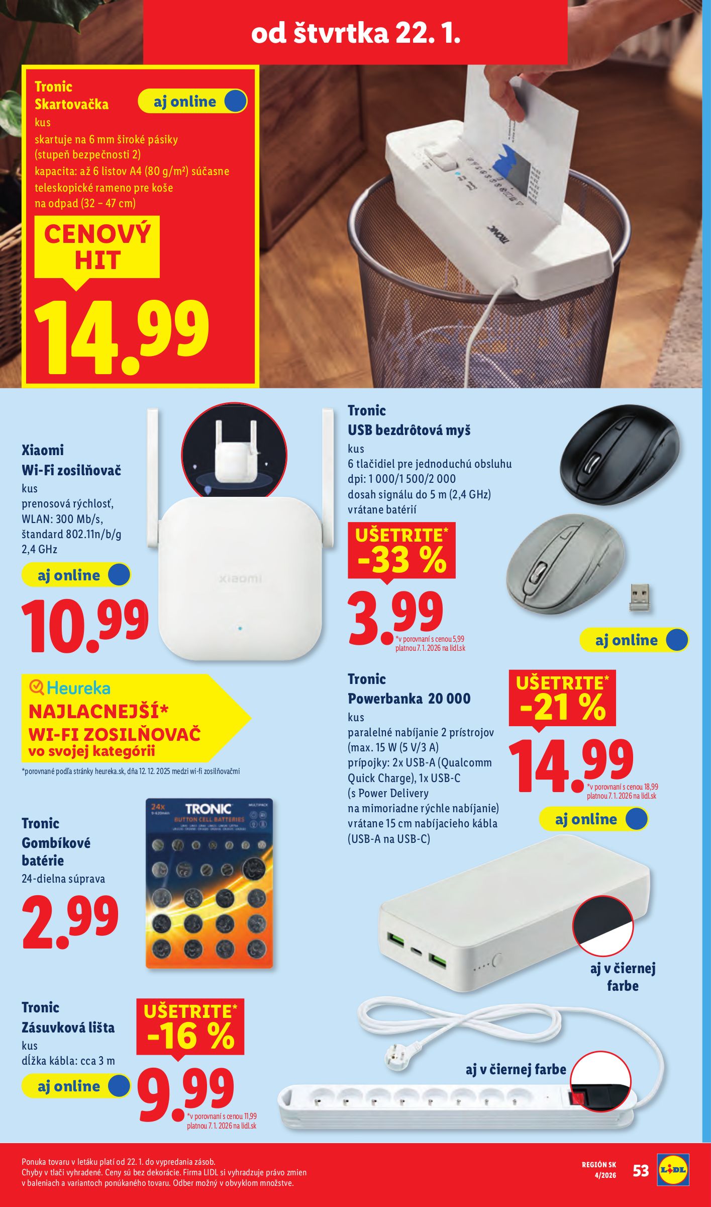 lidl - Leták Lidl platný od 22.01. do 25.01. - page: 23