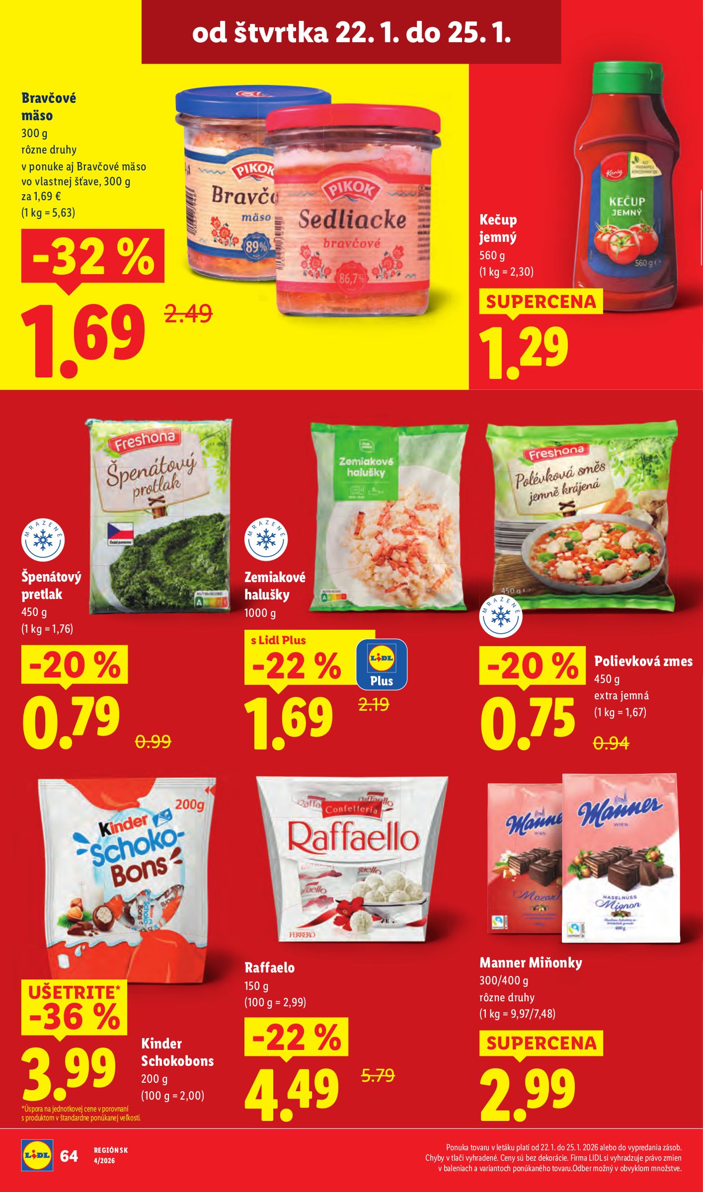 lidl - Leták Lidl platný od 22.01. do 25.01. - page: 10