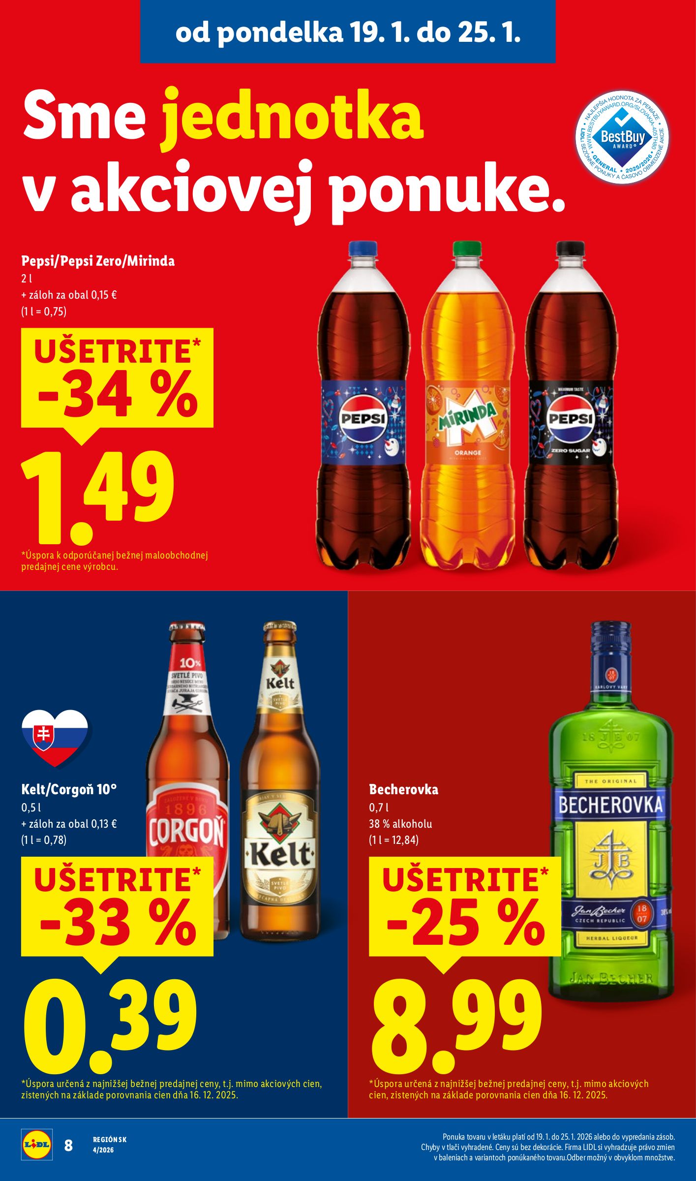 lidl - Leták Lidl platný od 22.01. do 25.01. - page: 38