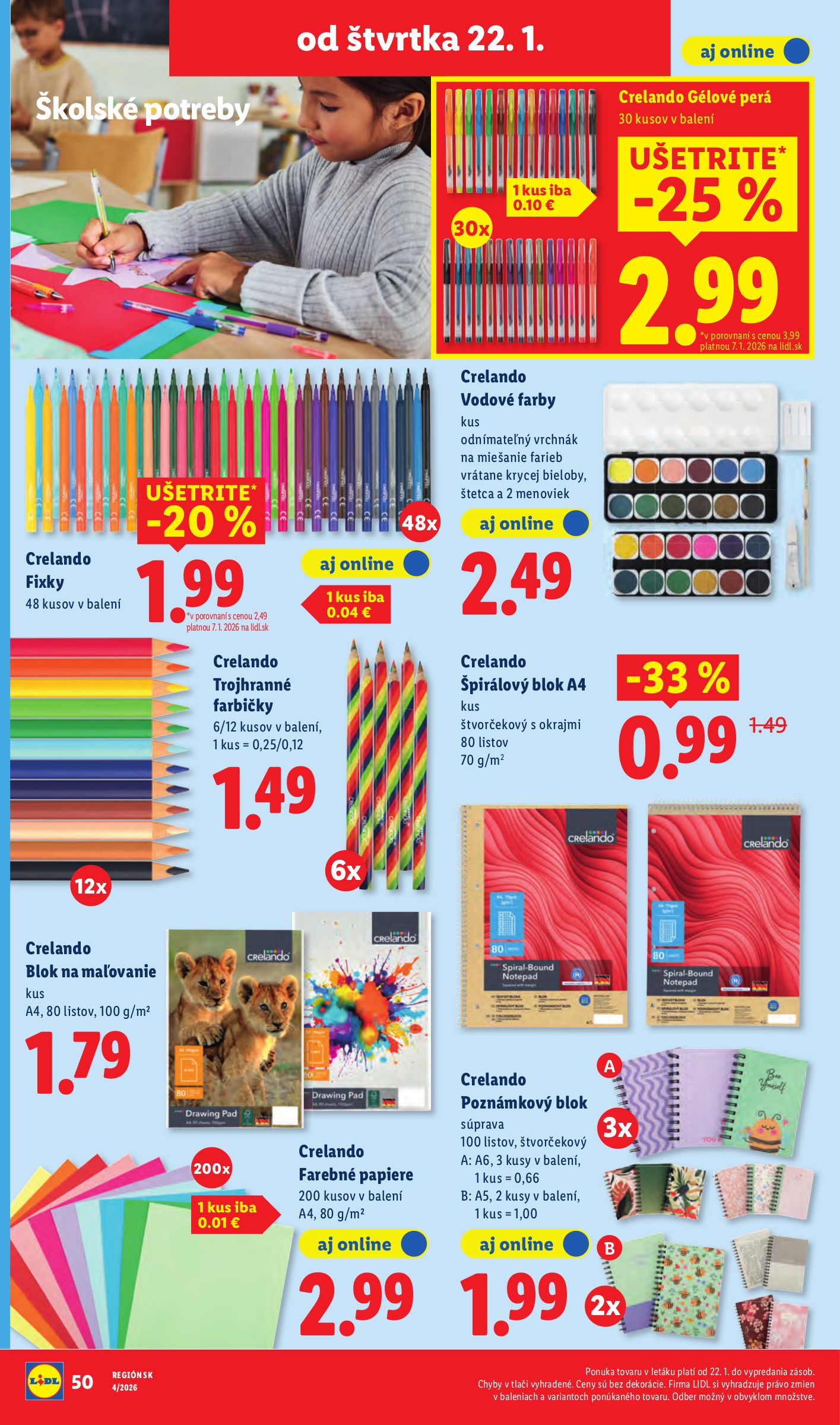 lidl - Leták Lidl platný od 22.01. do 25.01. - page: 20