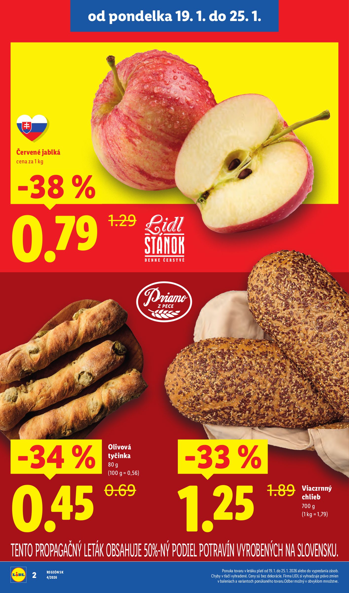 lidl - Leták Lidl - Špeciálne akcie - vybrané predajne platný od 19.01. do 25.01. - page: 4