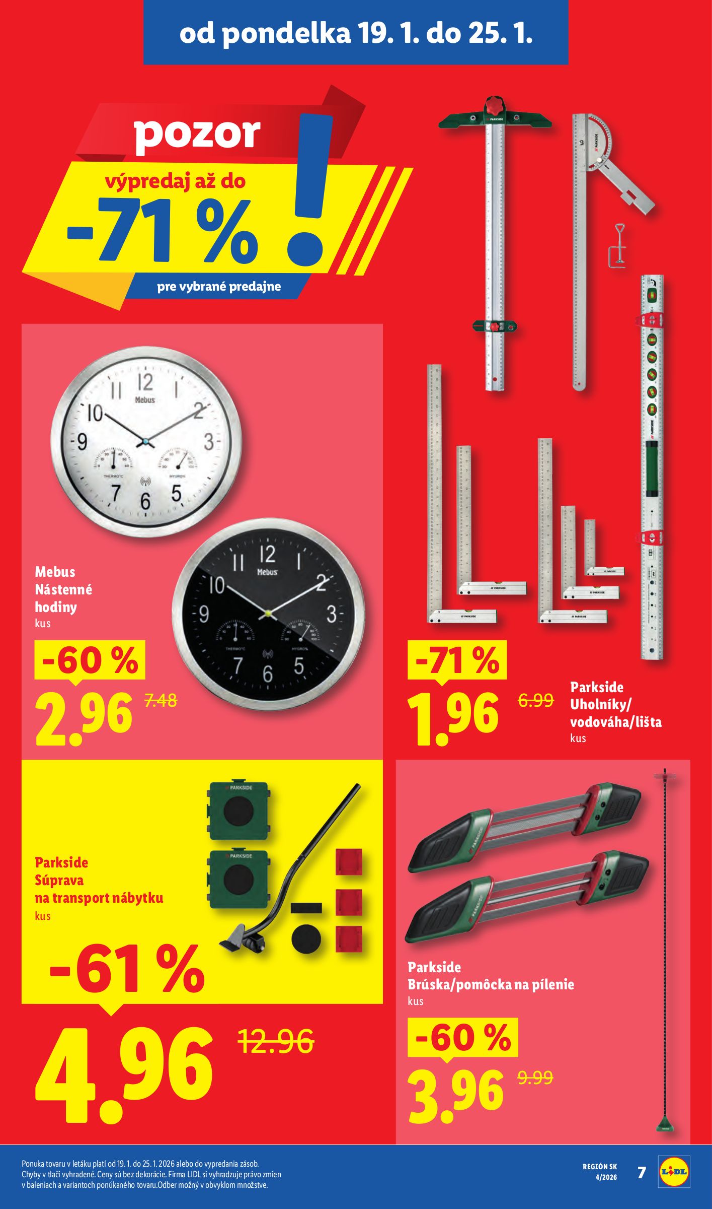 lidl - Leták Lidl - Špeciálne akcie - vybrané predajne platný od 19.01. do 25.01. - page: 9