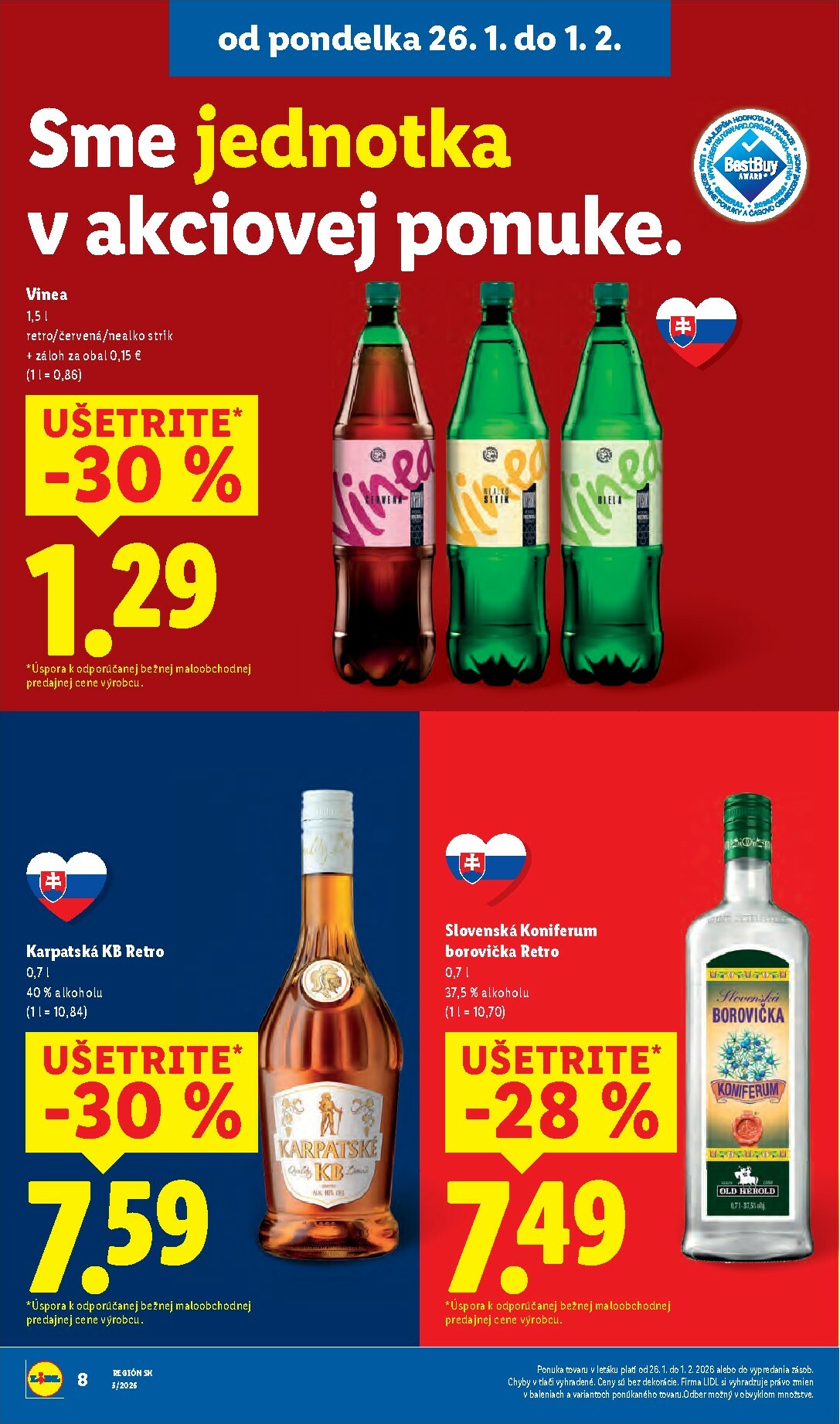 lidl - Leták Lidl platný od 26.01. do 01.02. - page: 8