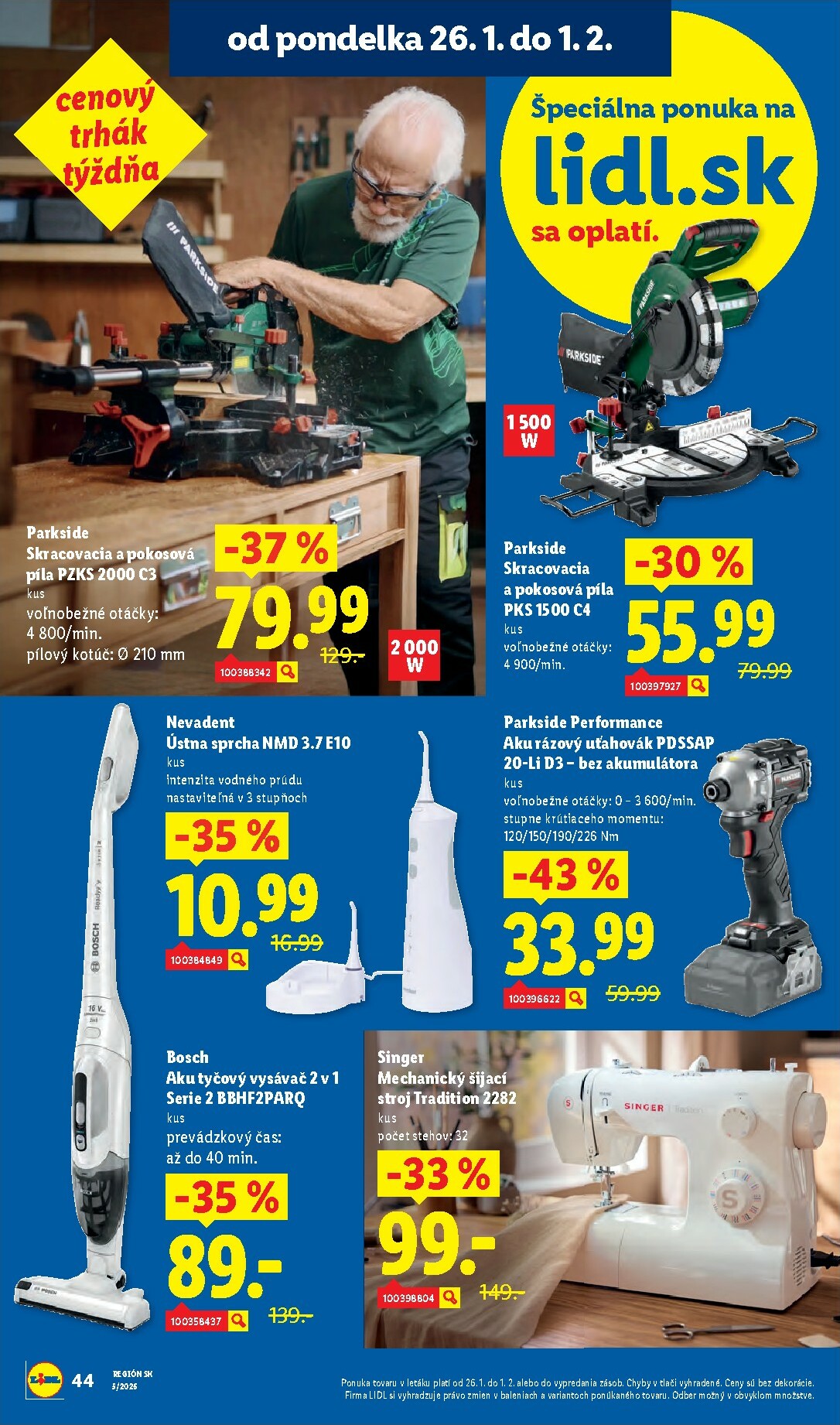 lidl - Leták Lidl platný od 26.01. do 01.02. - page: 59