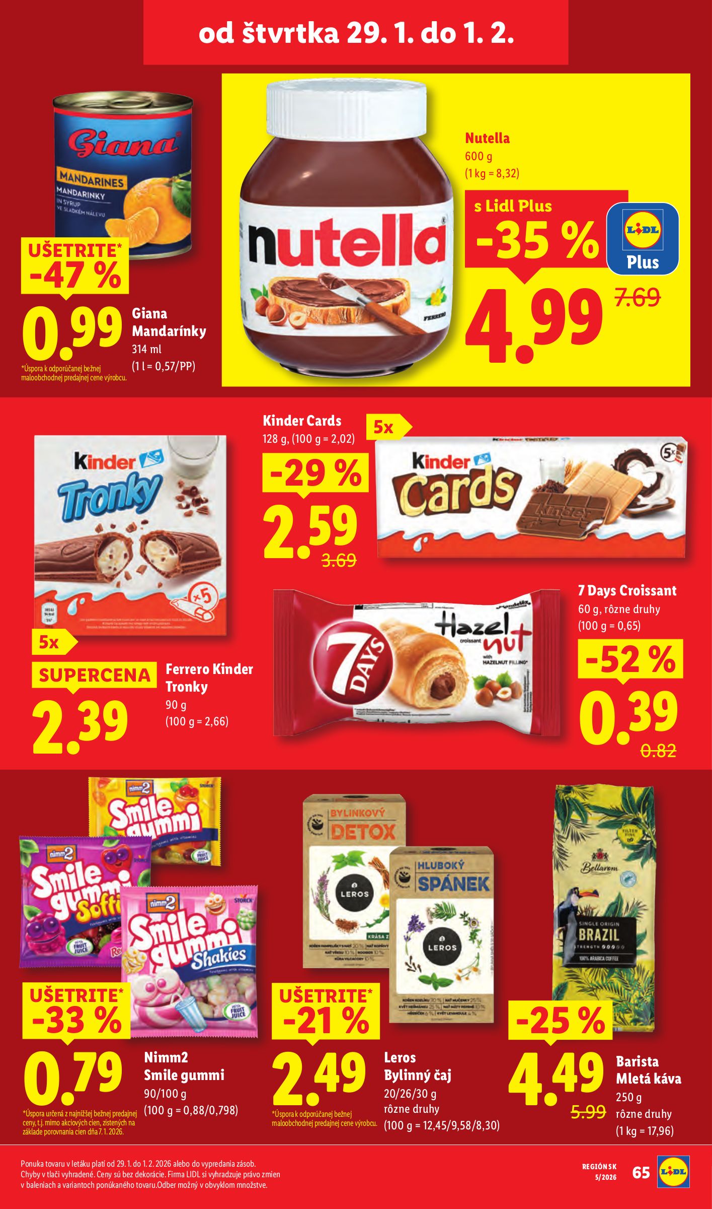 lidl - Leták Lidl platný od 29.01. do 01.02. - page: 23