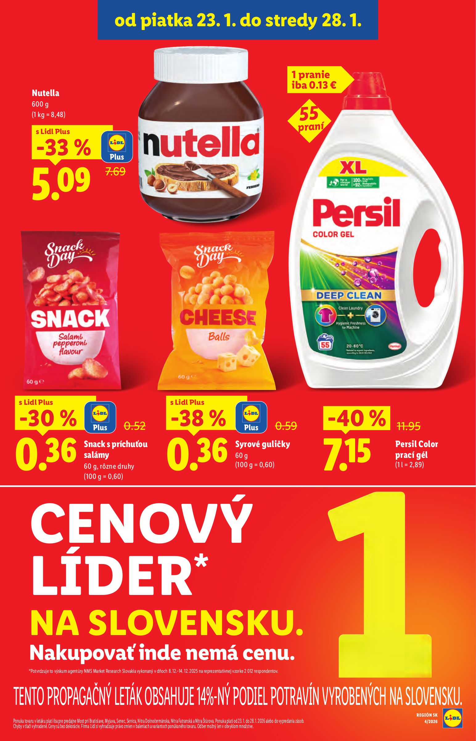 lidl - Leták Lidl - Špeciálne akcie - vybrané predajne platný od 26.01. do 01.02. - page: 3