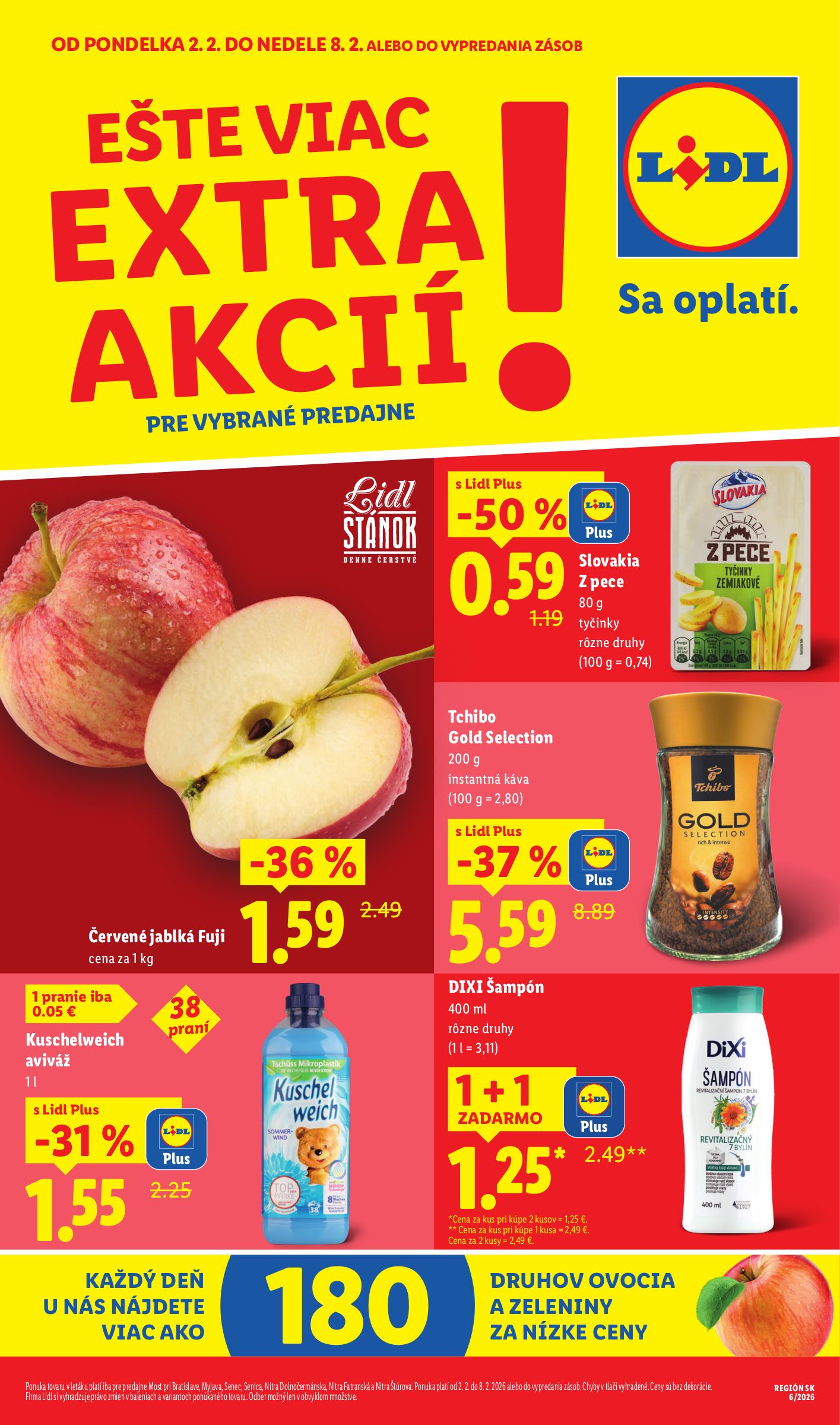lidl - Leták Lidl - Špeciálne akcie - vybrané predajne platný od 02.02.2026 do 08.02.2026 - page: 1