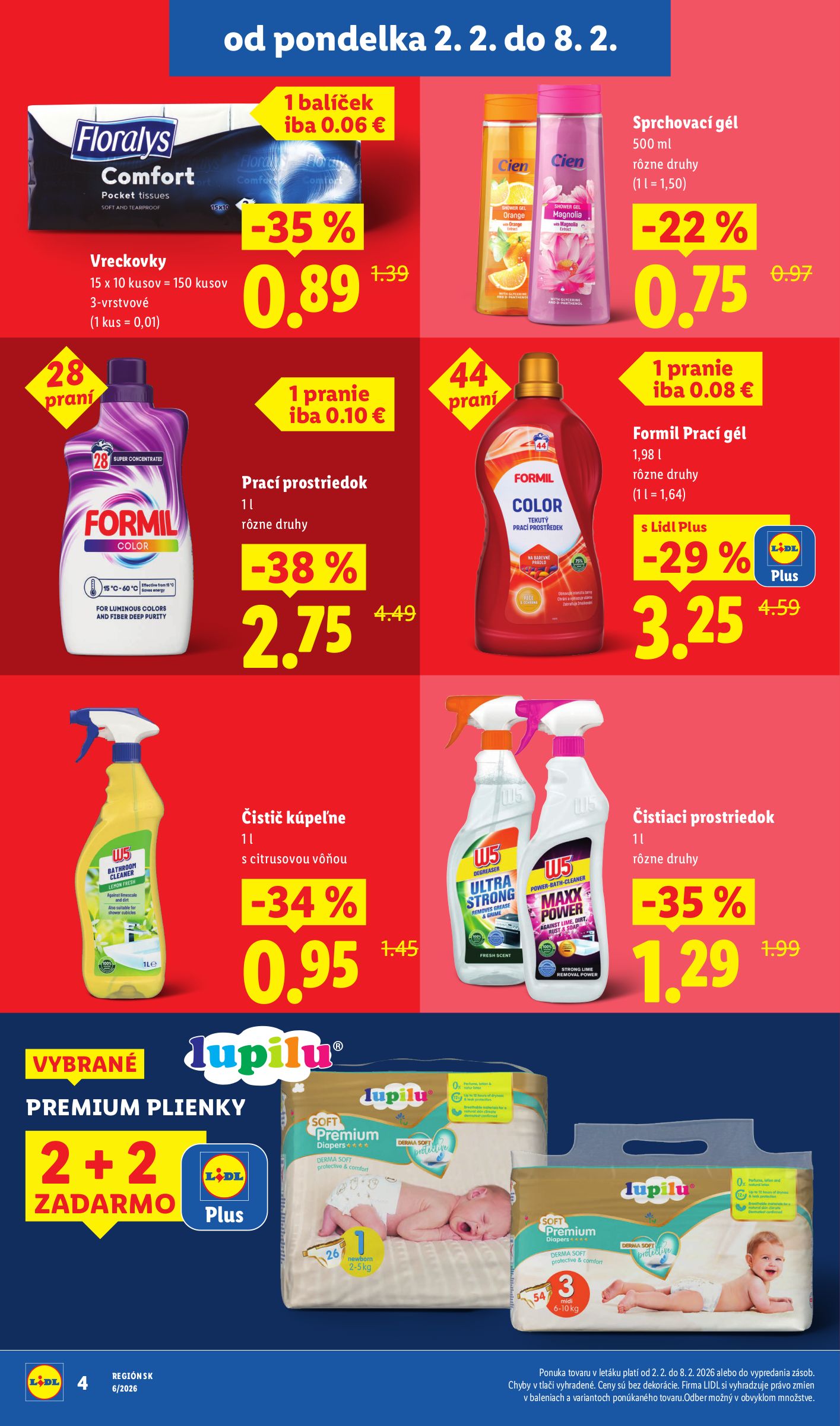 lidl - Leták Lidl - Špeciálne akcie - vybrané predajne platný od 02.02.2026 do 08.02.2026 - page: 6