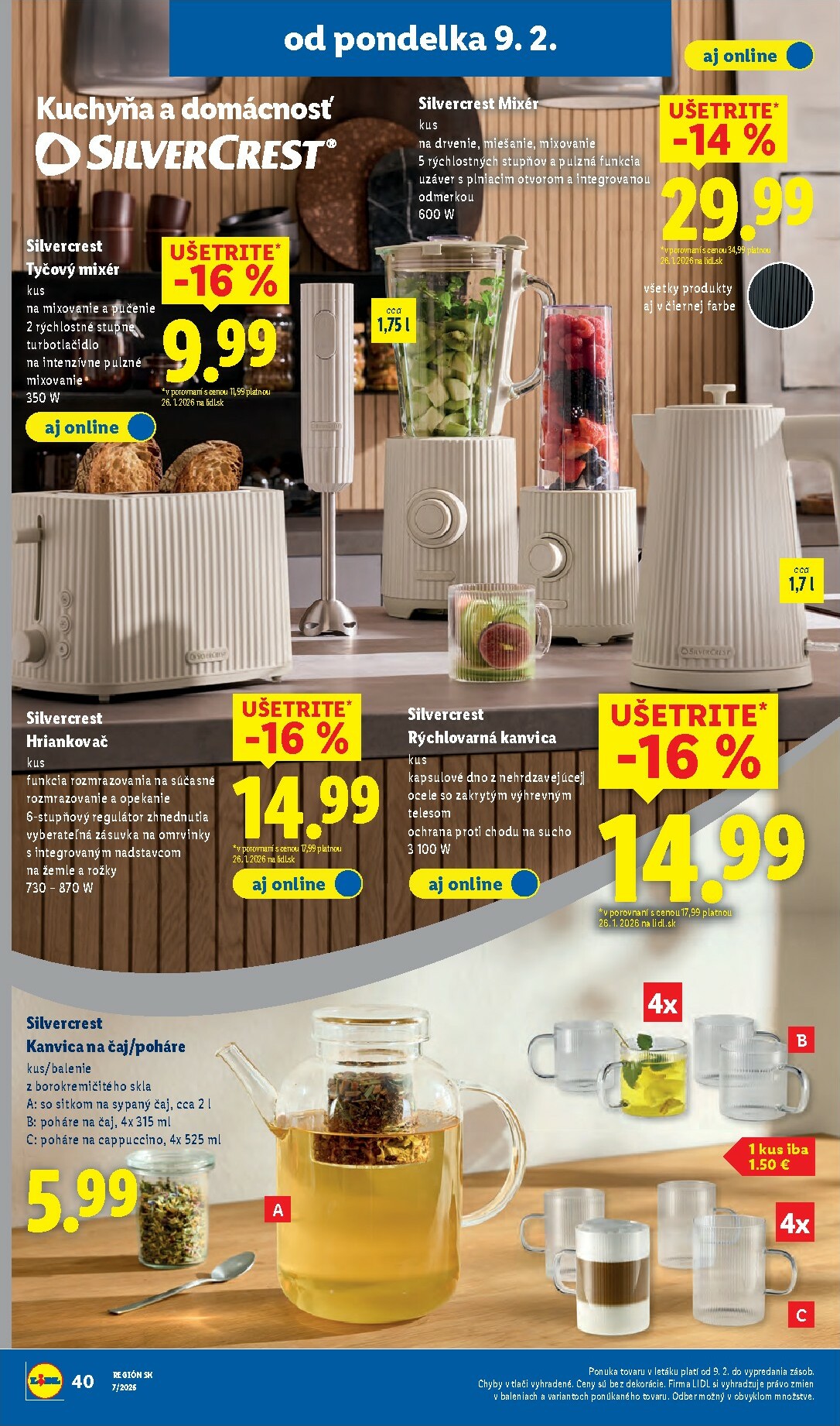 lidl - Leták Lidl platný od 09.02.2026 do 15.02.2026 - page: 46