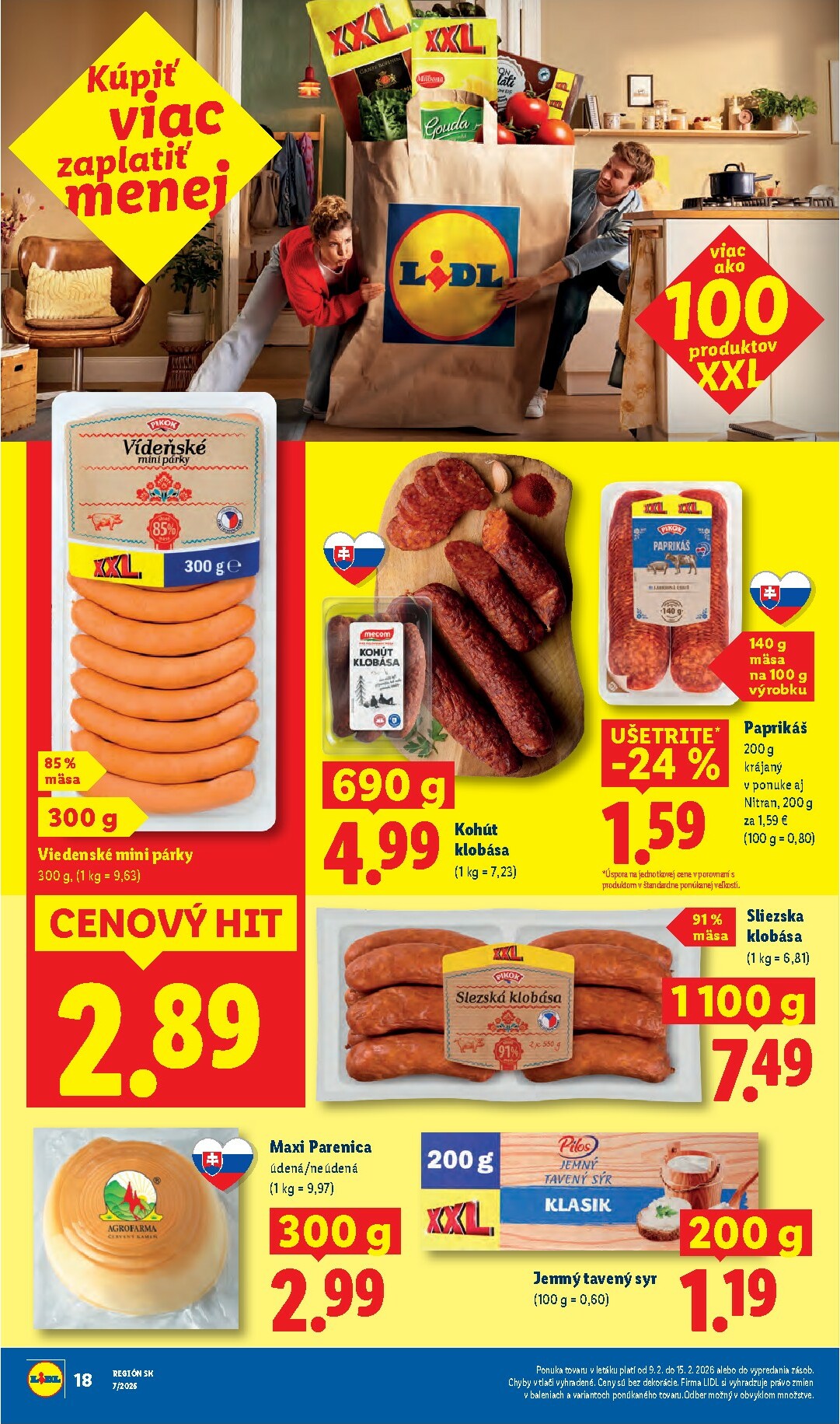 lidl - Leták Lidl platný od 09.02.2026 do 15.02.2026 - page: 18